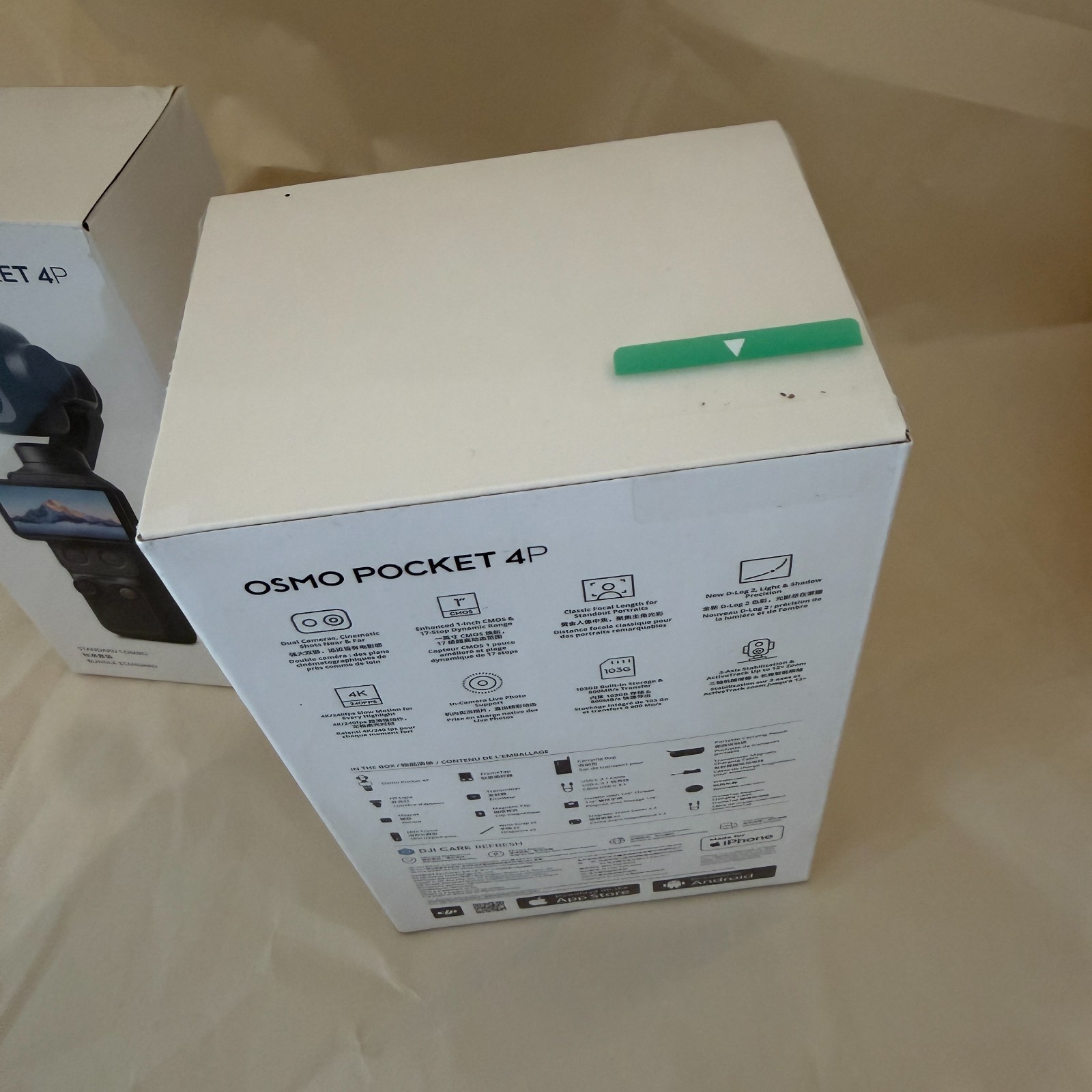 DJI Osmo Pocket 4P Standard Combo / Vlog Action Gimbal 4K NO Tariffs In US