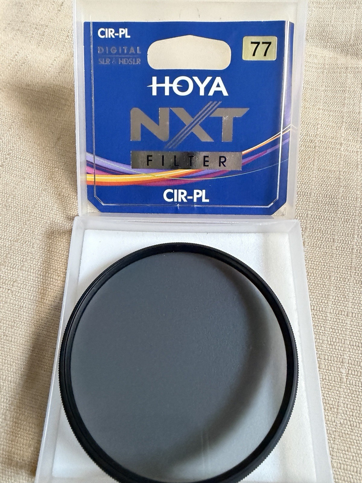 Set of 5 Filters- HOYA B+W- Circular Polarizer Color Filters – 49 72 77mm