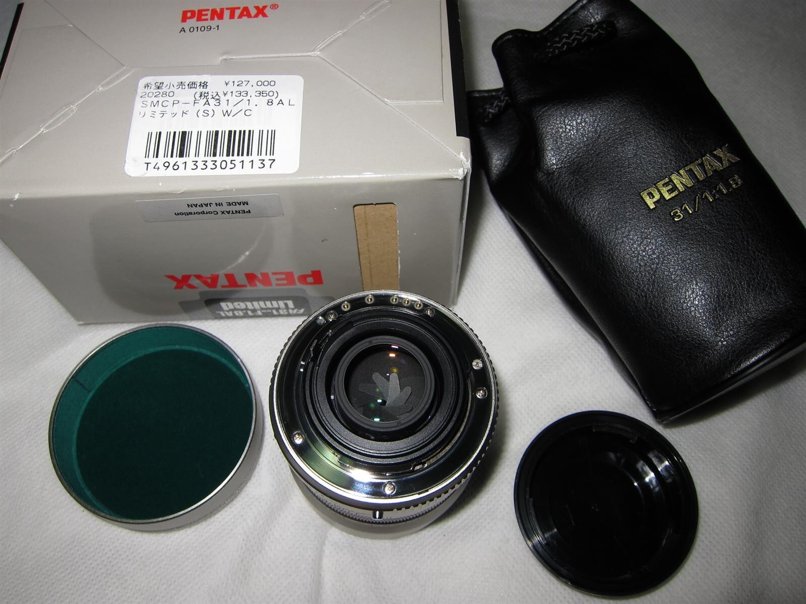 SMC Pentax FA 31mm 1:1.8 AL LIMITED Silver… Pentax KAF Mount.. Made in JAPAN