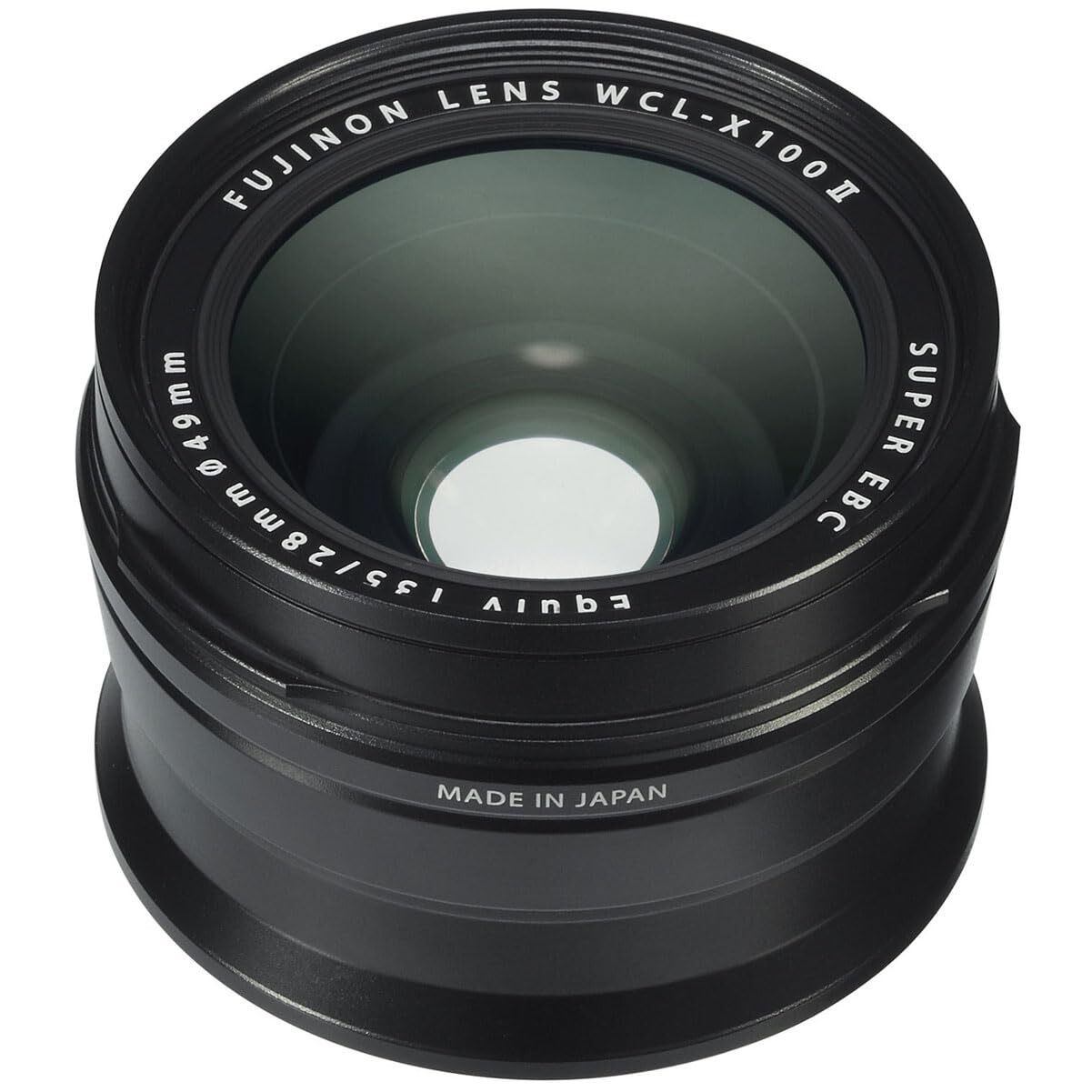 Fujifilm WCL-X100 II Wide Conversion Lens for X100F Camera – Black – NEW