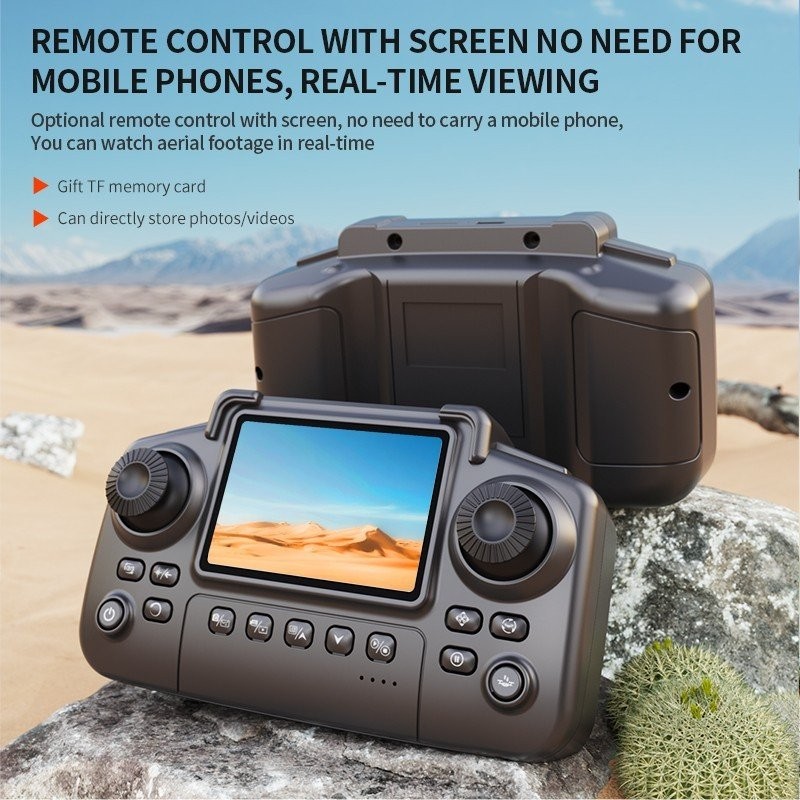 E99 PRO Drone With Remote Control Dual Camera Obstacle Avoidance Foldable Arms