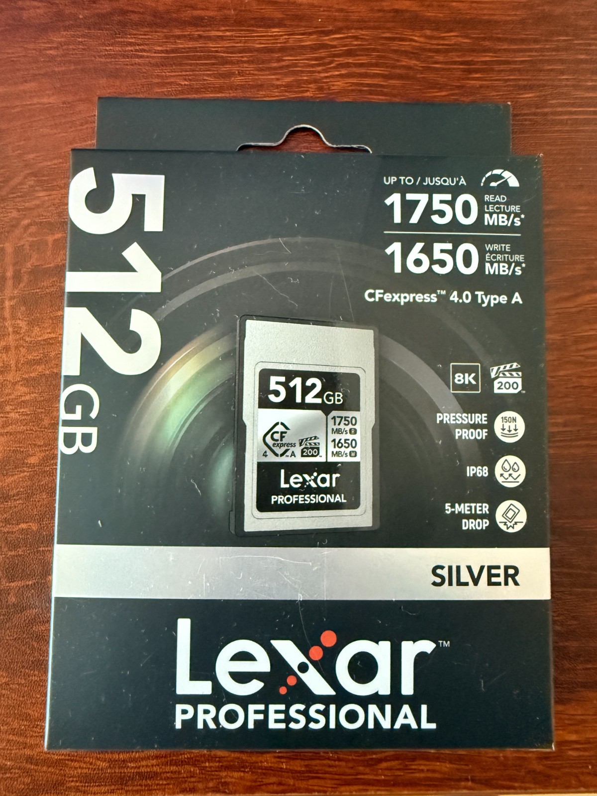 Lexar CFExpress 4.0 Type A 512 GB (Silver) – New unopened