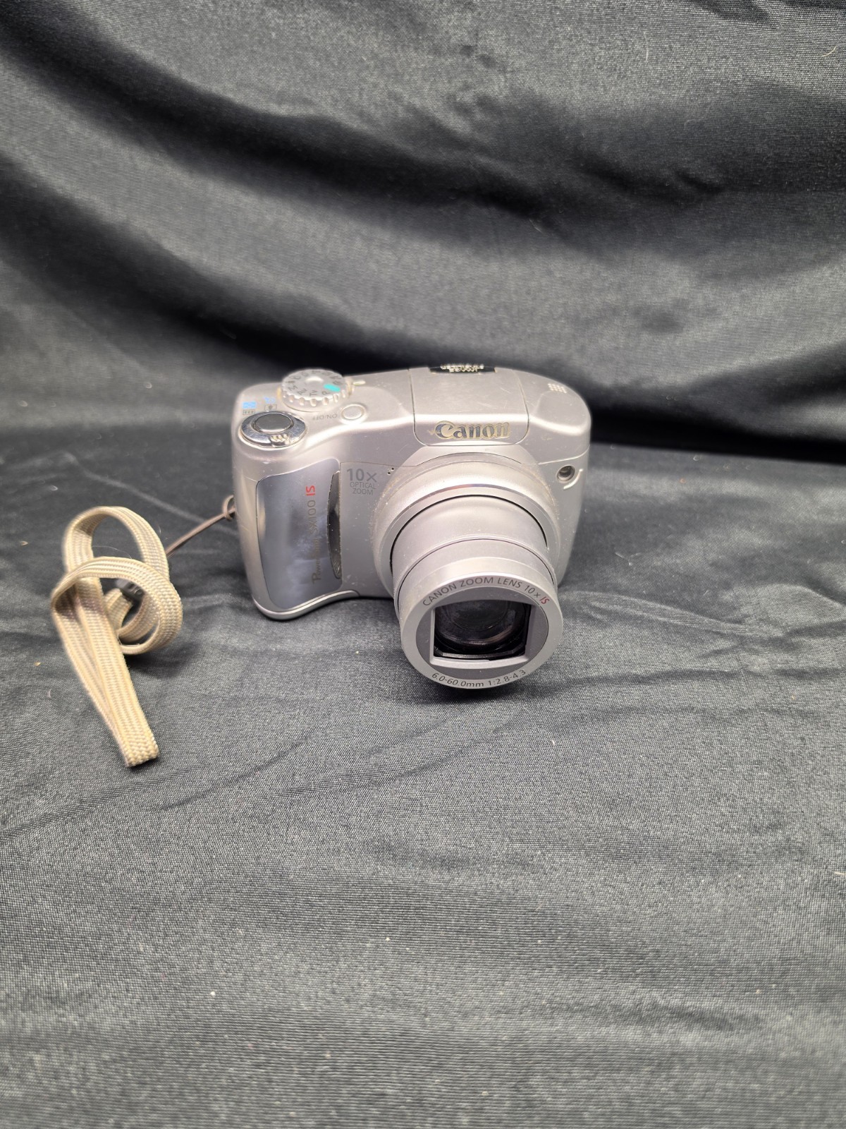 Canon PowerShot SX100 IS 8.0MP Digital Camera – Black