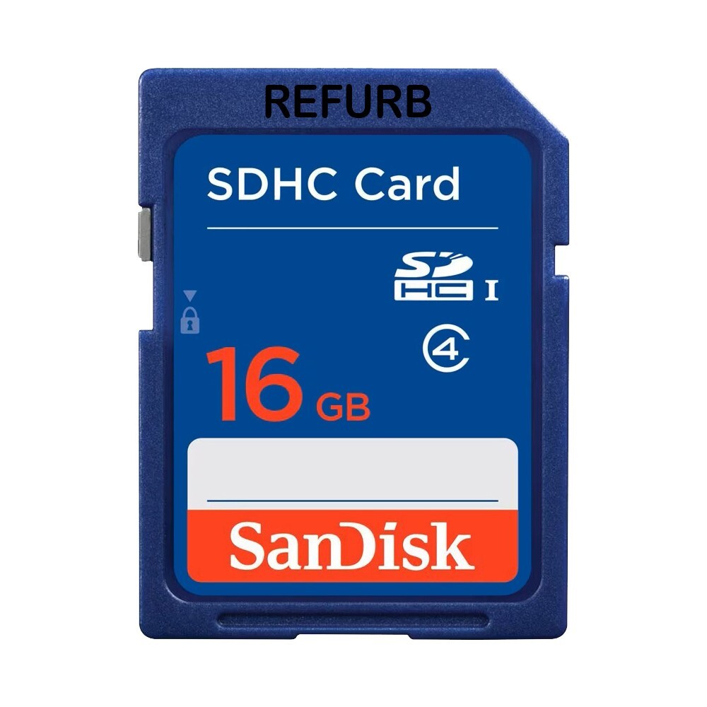 SanDisk 16GB Class 4 SDHC Memory Card – SDSDB-016G-B35