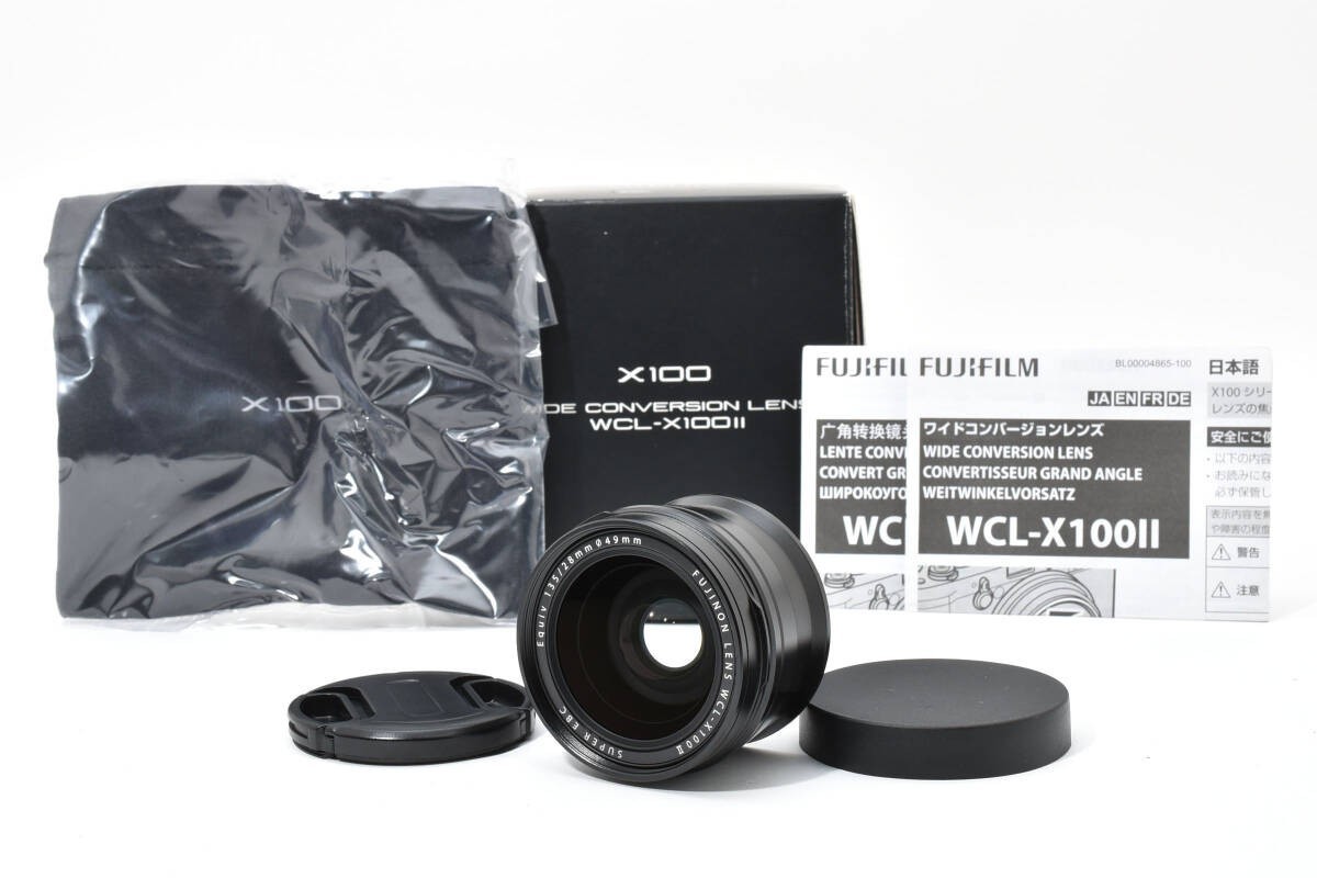 FUJIFILM WCL-X100 II Silver Wide conversion lens for X100F Airmail with Tracking