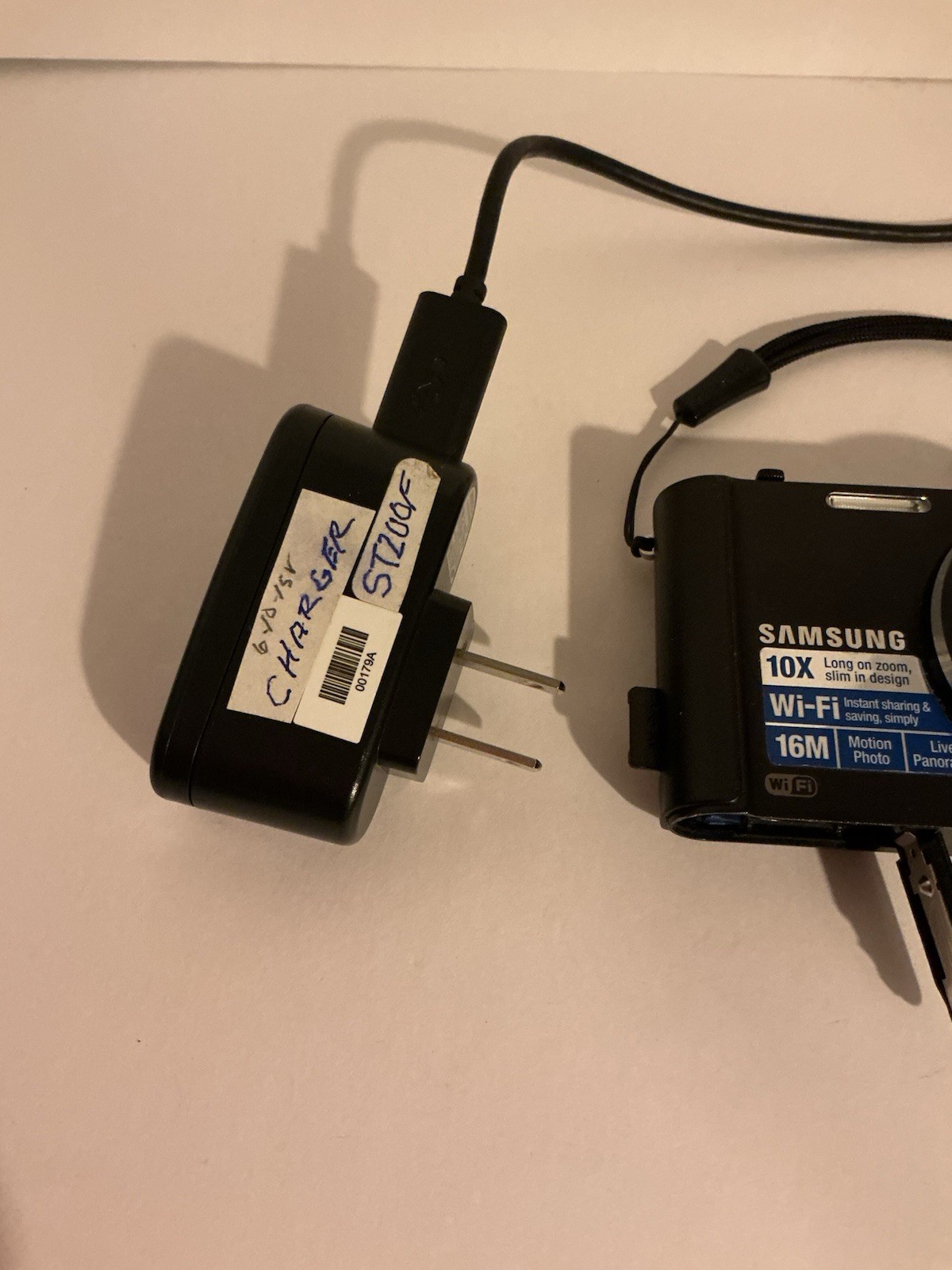 Samsung Digital Camera ST200F 16.1MP Black Tested