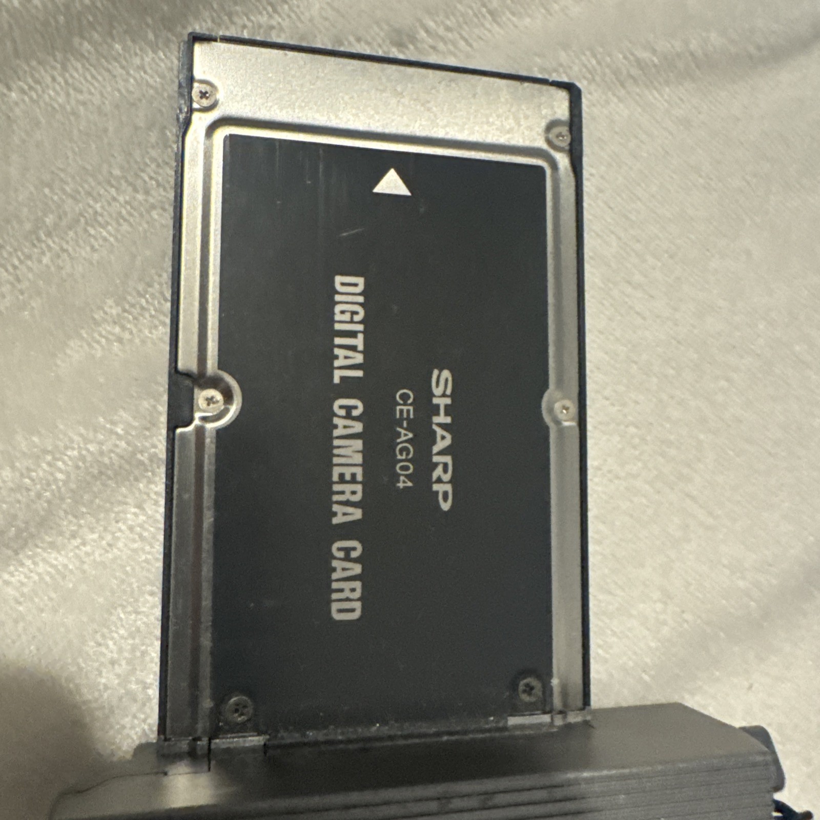 Sharp CE-AG04 Digital Camera Card Ultra Rare WORKING !! / SHARP HC-4500