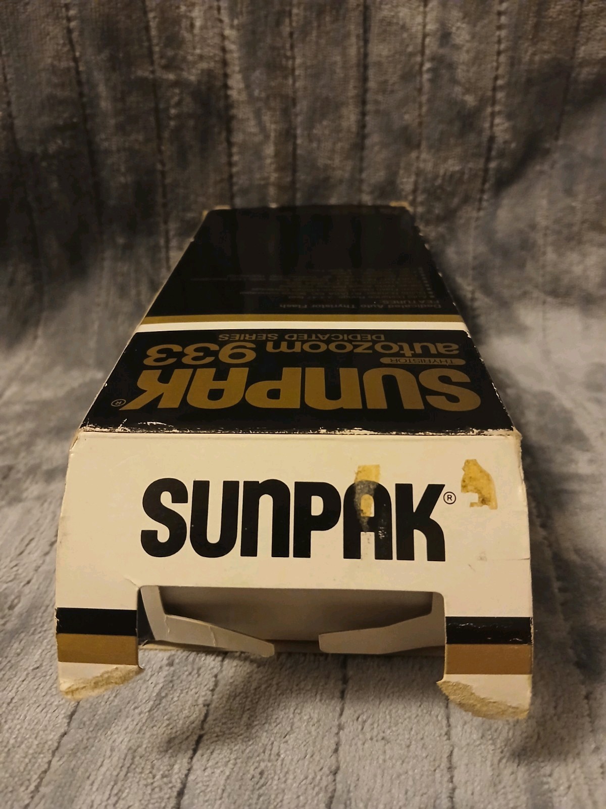 Sunpak Auto Zoom 933 Dedicated Pentax Camera Flash Mount Accessory Vintage Japan