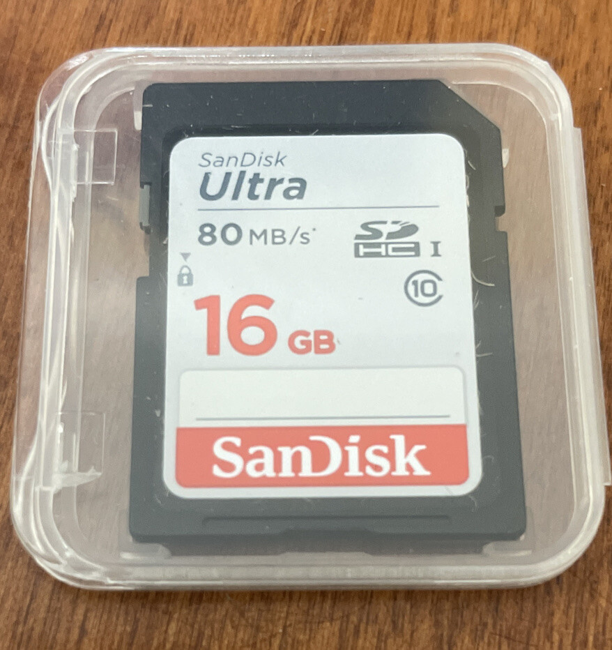 SanDisk Ultra 16 GB SD Memory Card