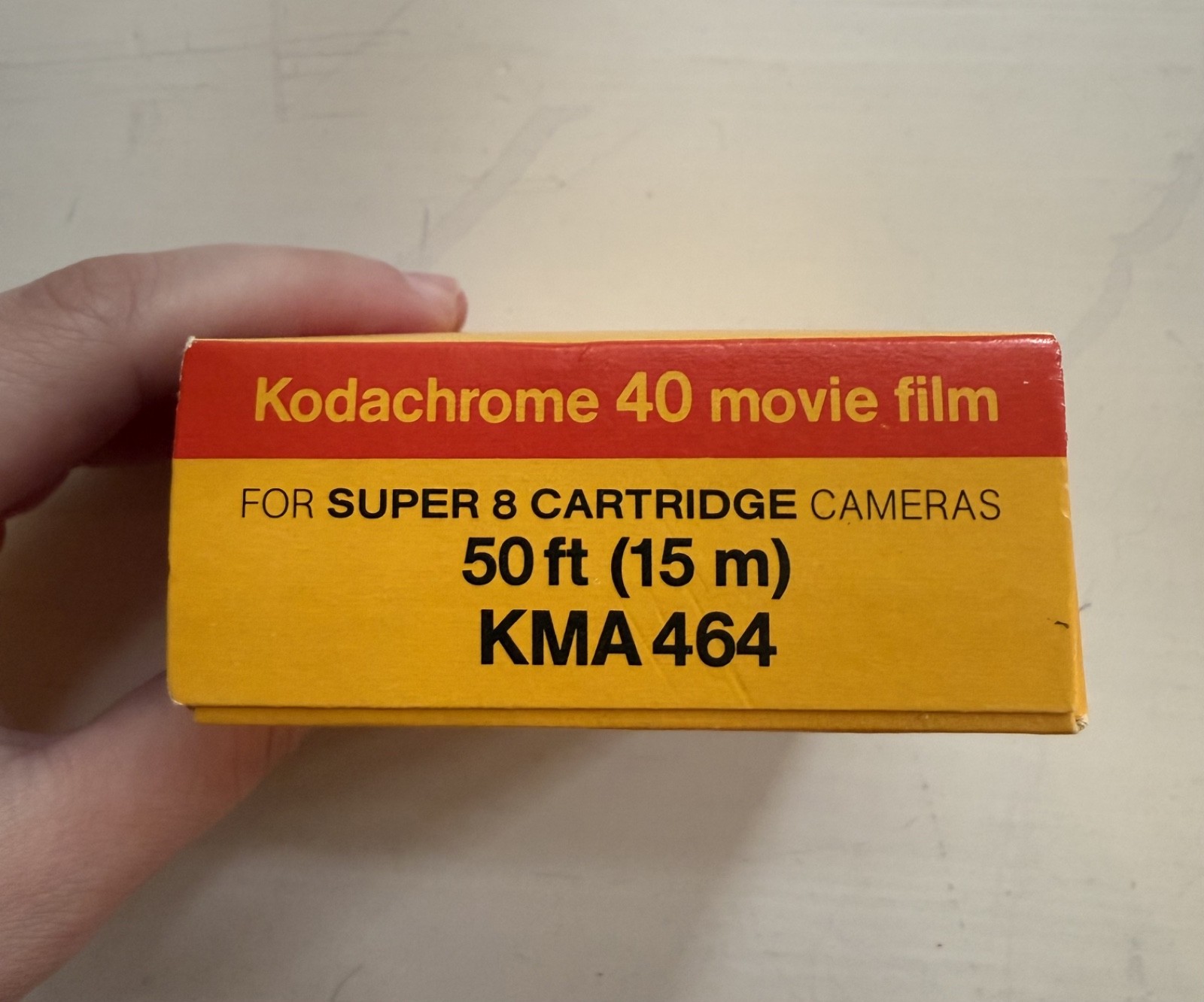 Kodachrome 40 Color Movie Film Super 8 Type A KMA 464 50 ft Expired Sealed