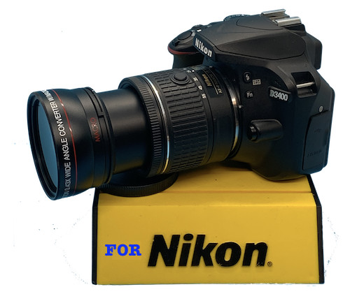 Wide Angle Macro Lens for Nikon d3100 d3200 d3000 d5100 d5000 d60 d40x d50 HD4