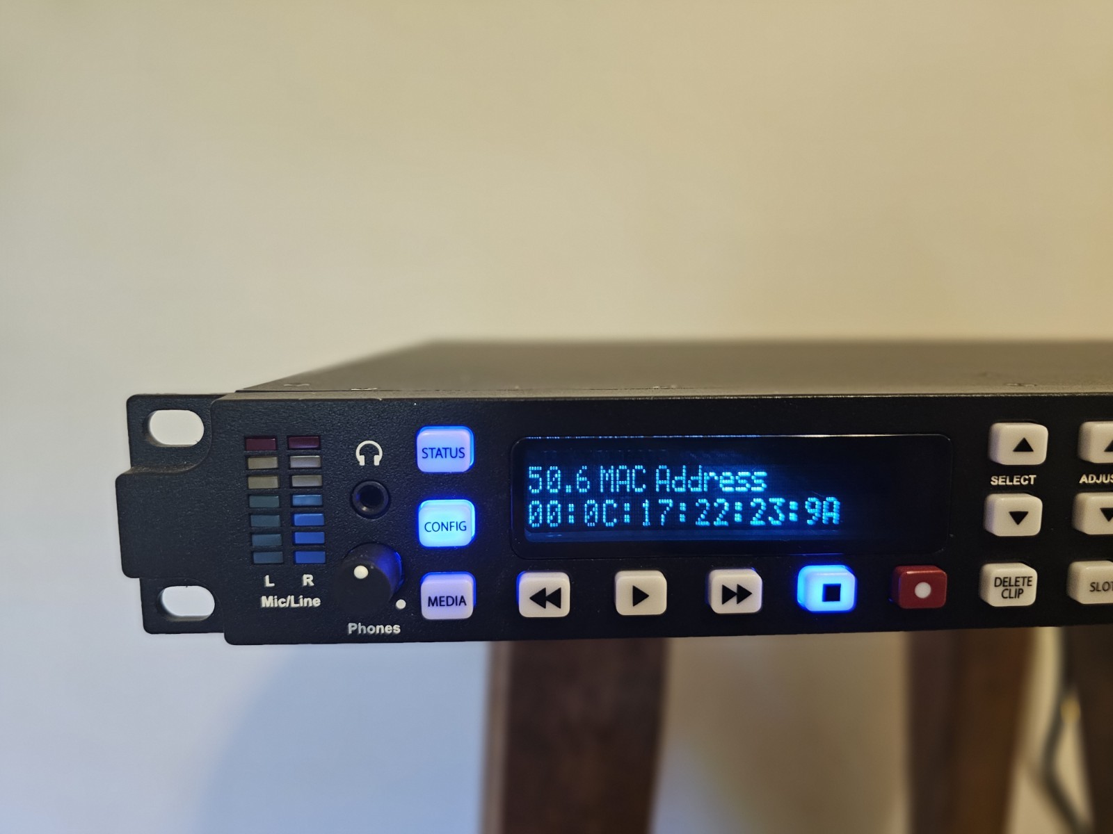AJA Ki Pro Rack w/ KSTOR1TB-USB 1TB KiStor Drive – SDI Tested – Records & Plays