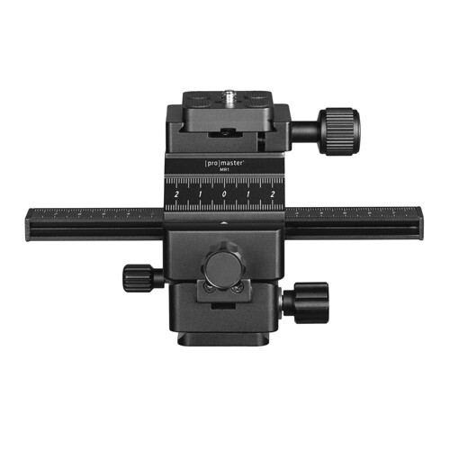 Promaster MR1 Macro Focusing Rail w/ Quick Release USA 1 Year Warranty #6095