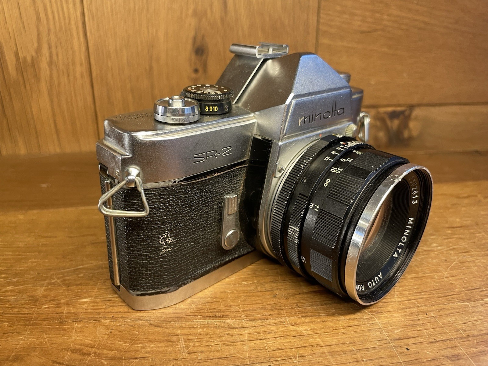 *CLA’d : Near Mint* Minolta SR-2 Film Camera Auto Rokkor 55mm F/1.8 Lens