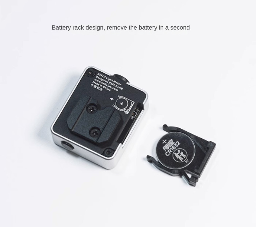 Reflx Lab Camera Hot Cold Shoe Light Meter Sliver Universal for fuji Leica Nikon