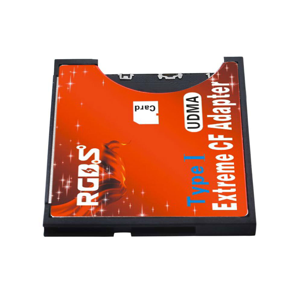 Extreme SDXC SDHC SD to CF Compact Flash Memory Card Type I Reader Adapter