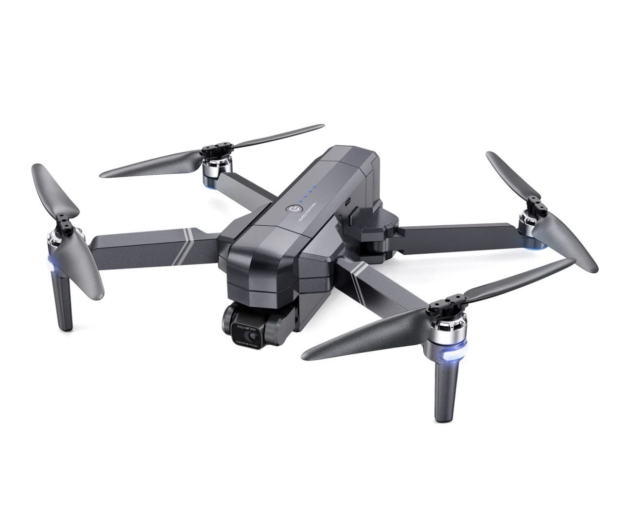 Ruko F11GIM2 4K Drone 2-Axis Gimbal, Remote Control, 2 Batteries, Portable Case