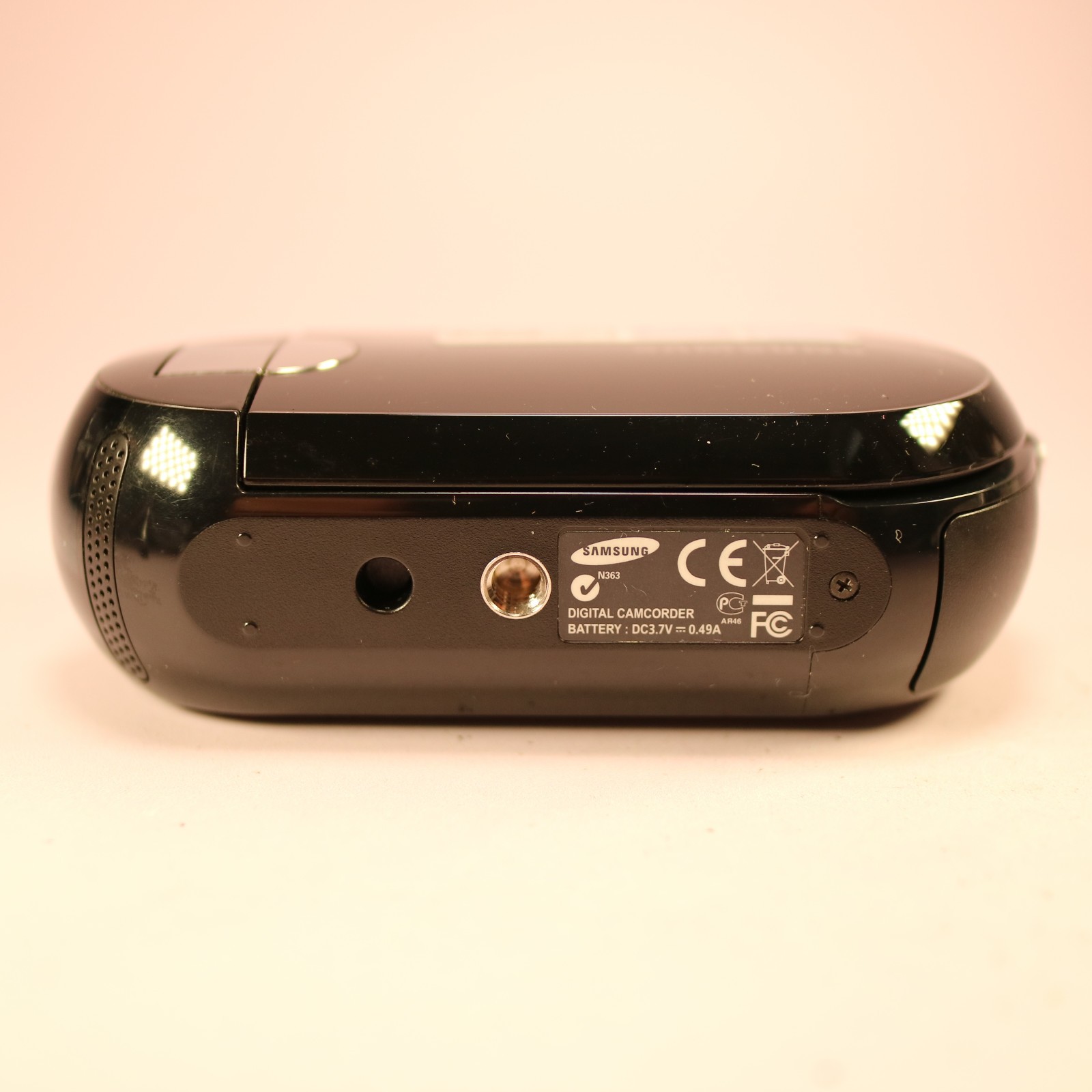 Samsung SMX-C10LP Handheld High Definition Camcorder Black Tested