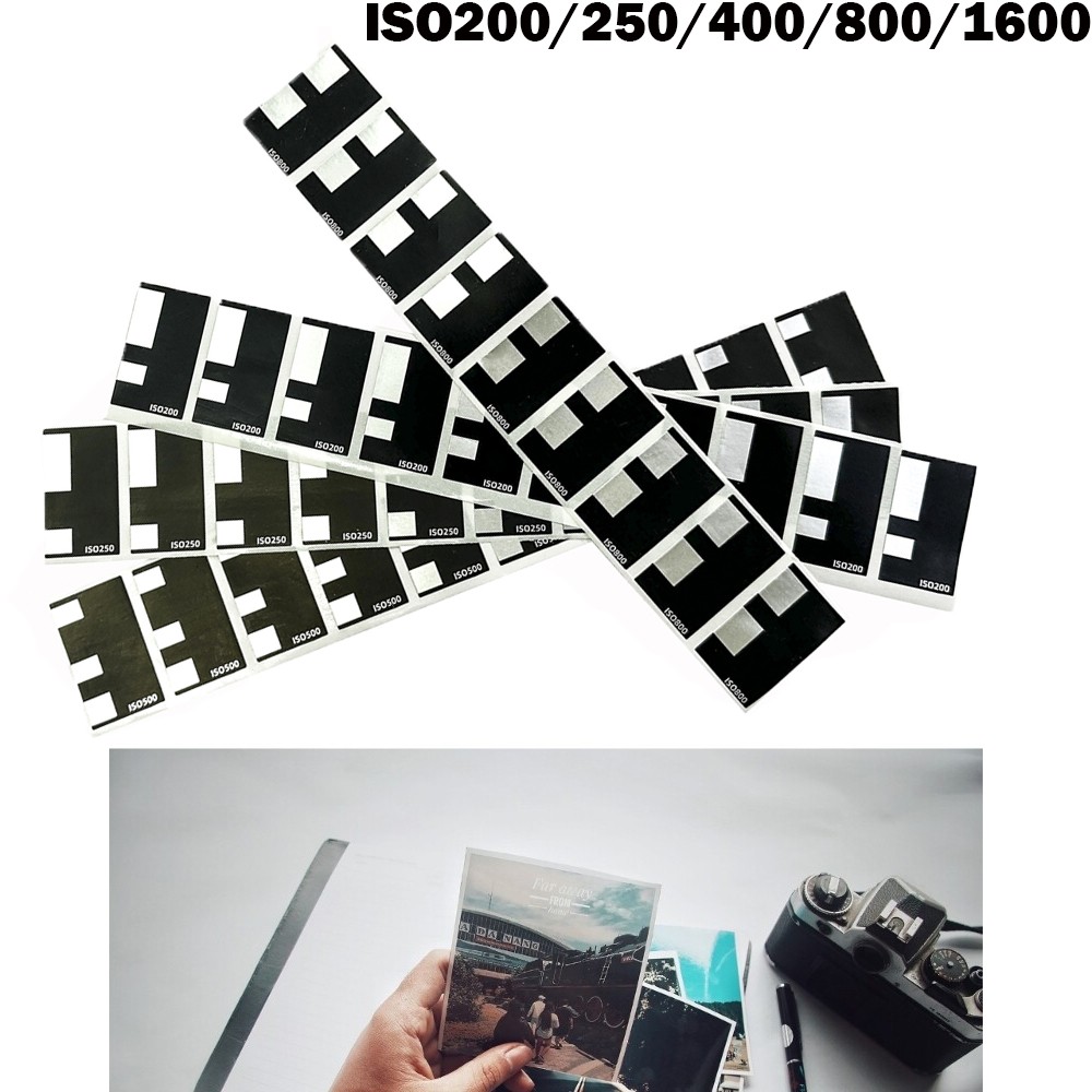 10Pack 135 Film Cassette DX Coded Sticker for ISO250 200 400 800 1600
