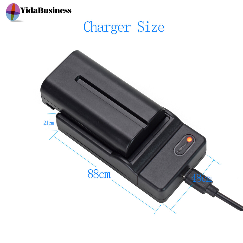 2x Battery +Charger For Sony Mavica MVC-FD5 MVC-FD51 MVC-FD71 MVC-FD73 MVC-FD75