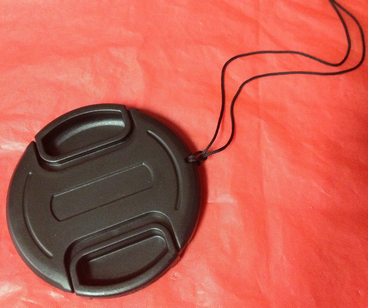 SNAP-ON FRONT LENS CAP 58mm+HOLDER to Camera Camcorder Video Handycam