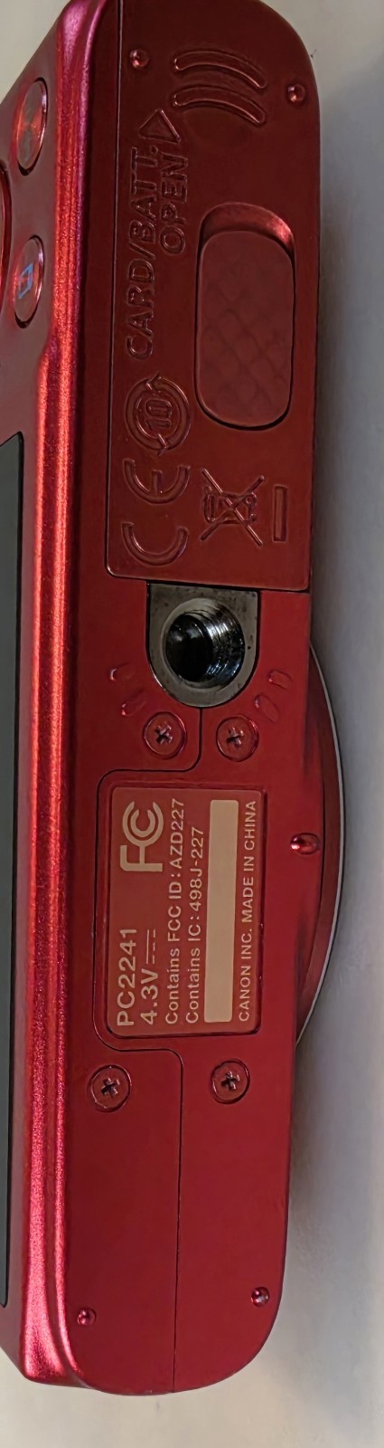 Canon PowerShot SX610 HS RED 20.2MP Digital Camera