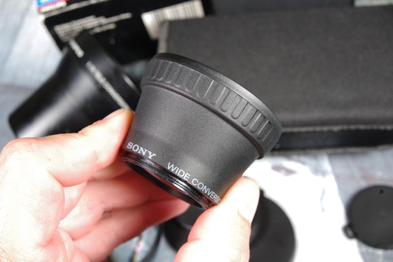 Sony VCL-1437A VCL-0637A Video Kenko Olympus Tele WIDE Auxiliary Lens lot