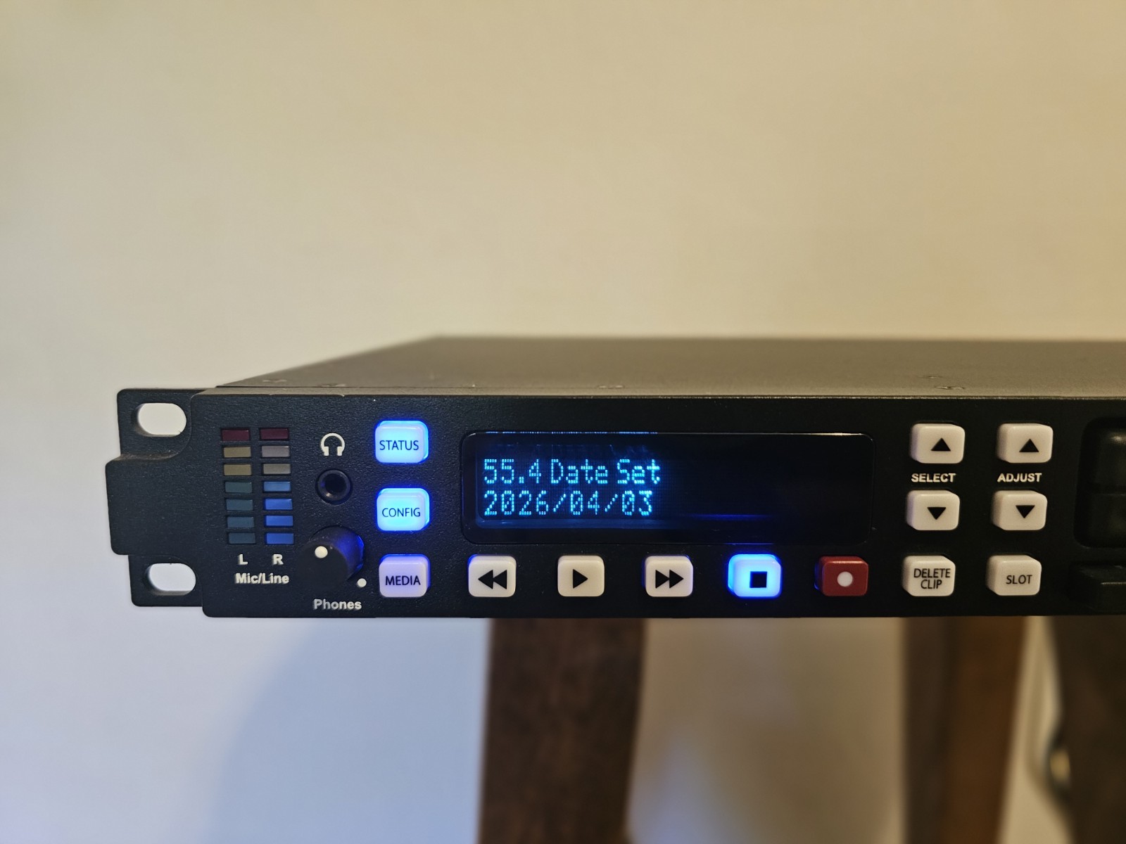 AJA Ki Pro Rack w/ KSTOR1TB-USB 1TB KiStor Drive – SDI Tested – Records & Plays