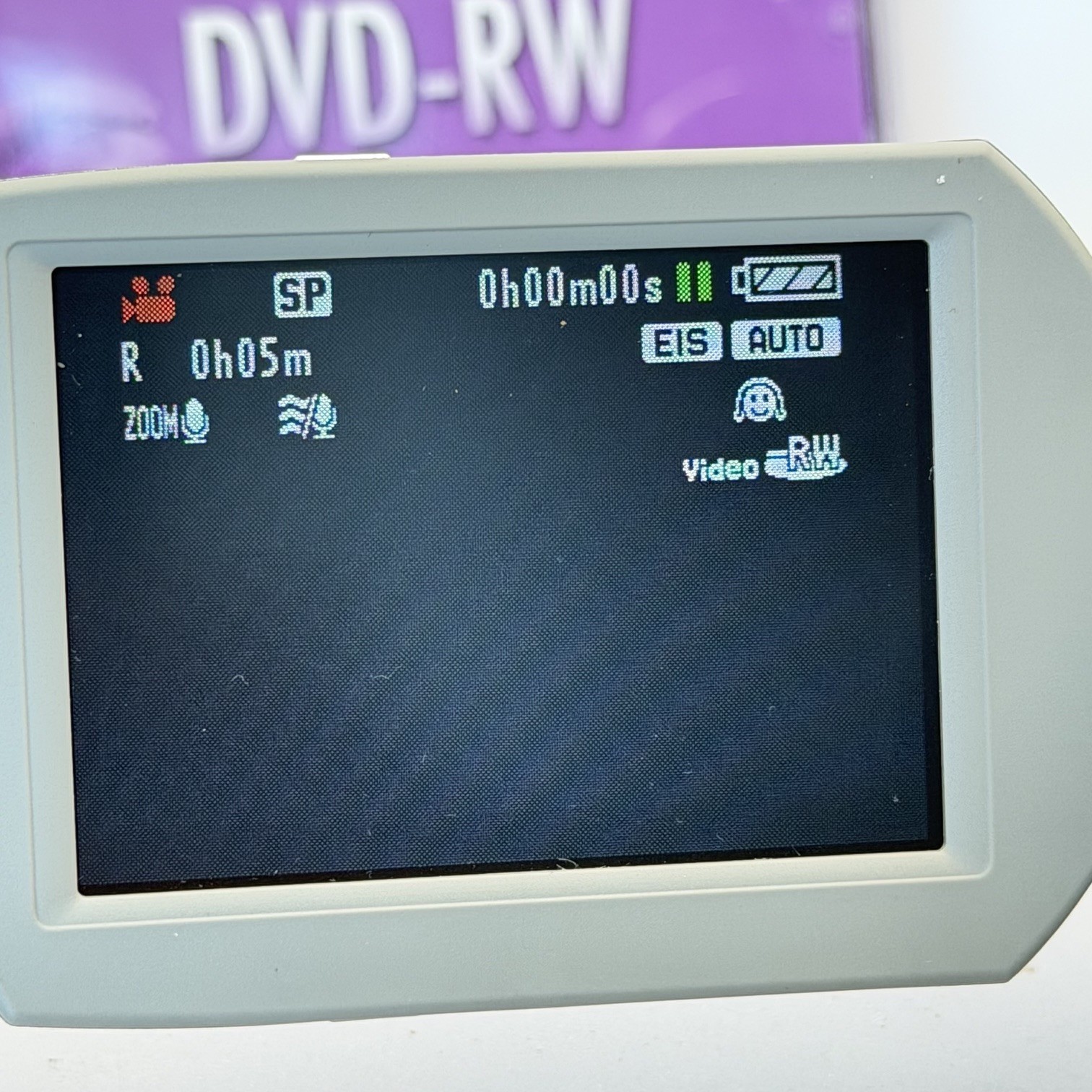 Panasonic Palmcorder MultiCam VDR-D105 DVD Camcorder Charger Discs Manual Works