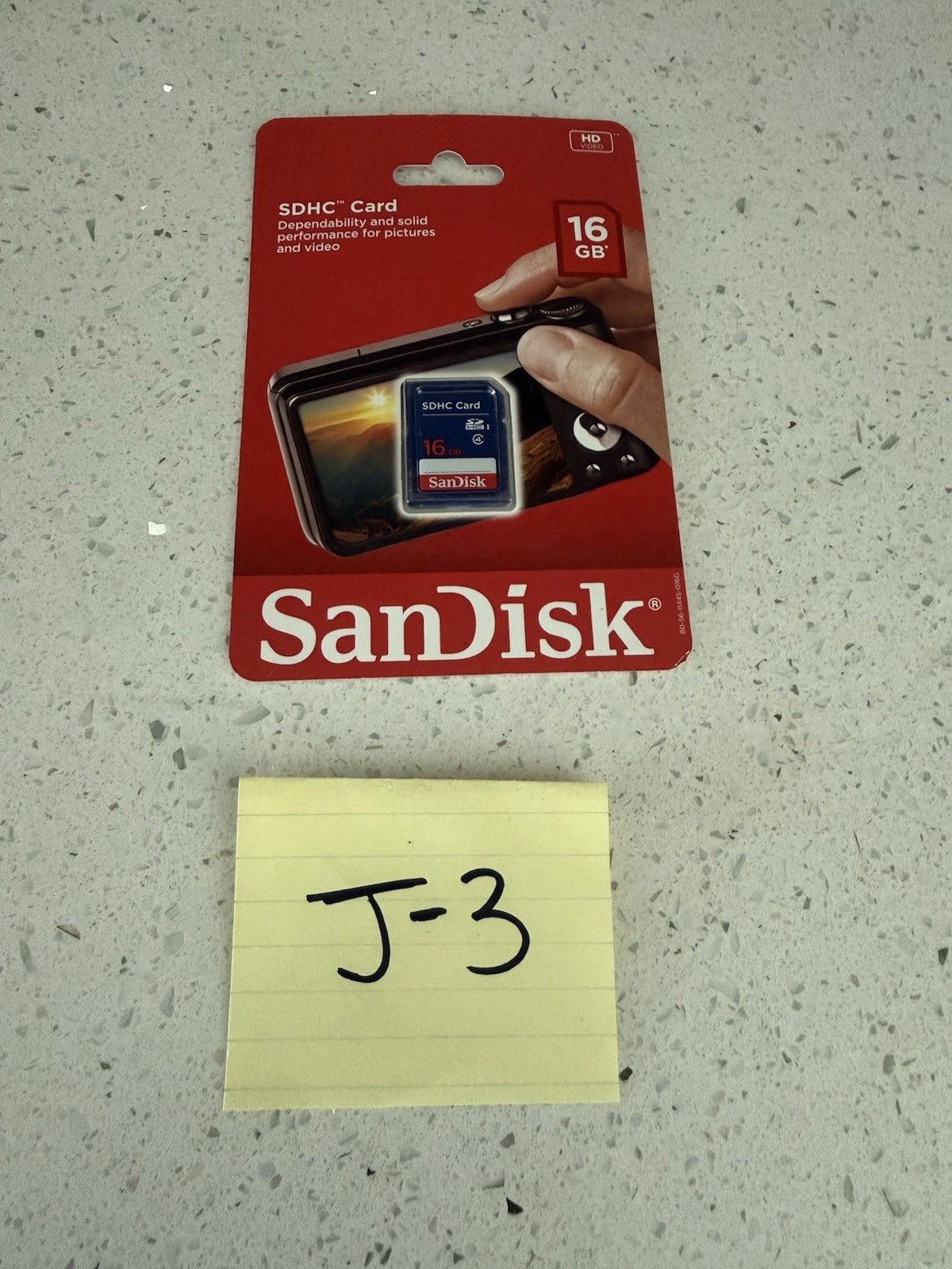 SanDisk SDHC Card | 16GB | Class 4 | SDSDB-016G-AW46 | To Store Digital Content