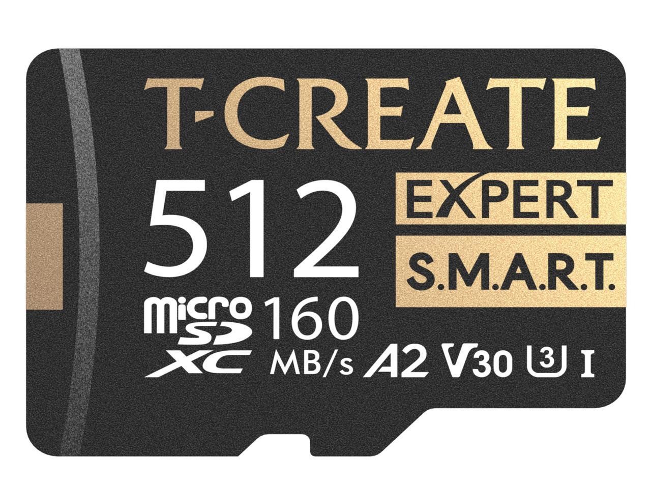 TeamGroup TTCS512GIA2V3003 T-Create Smart A2 512GB MicroSDXC Memory Card