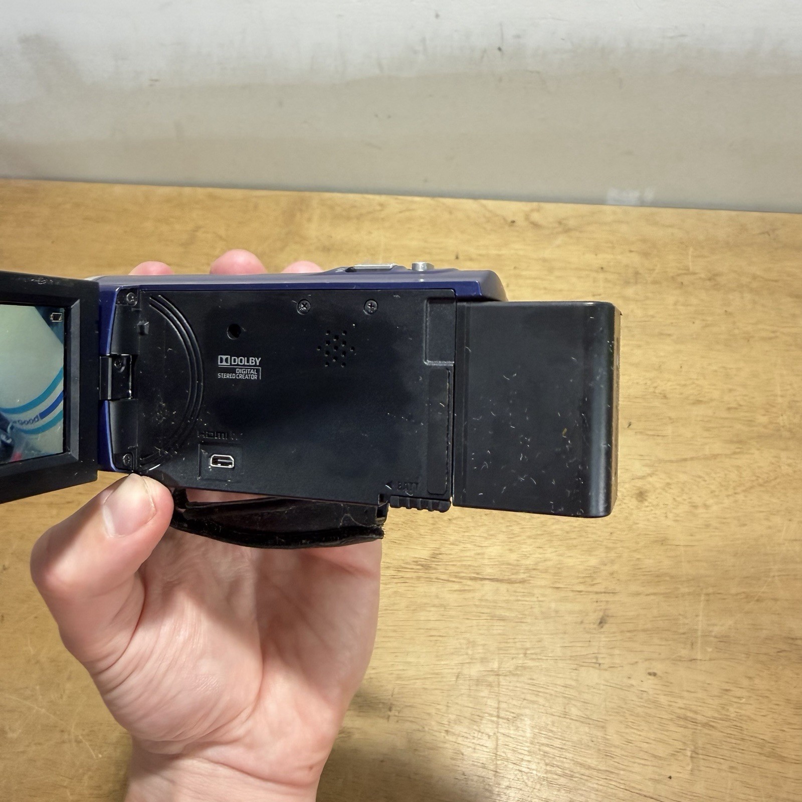 Sony Handycam HDR-CX220 Handheld Full HD Video Camera Camcorder Tested Y2K 2000s