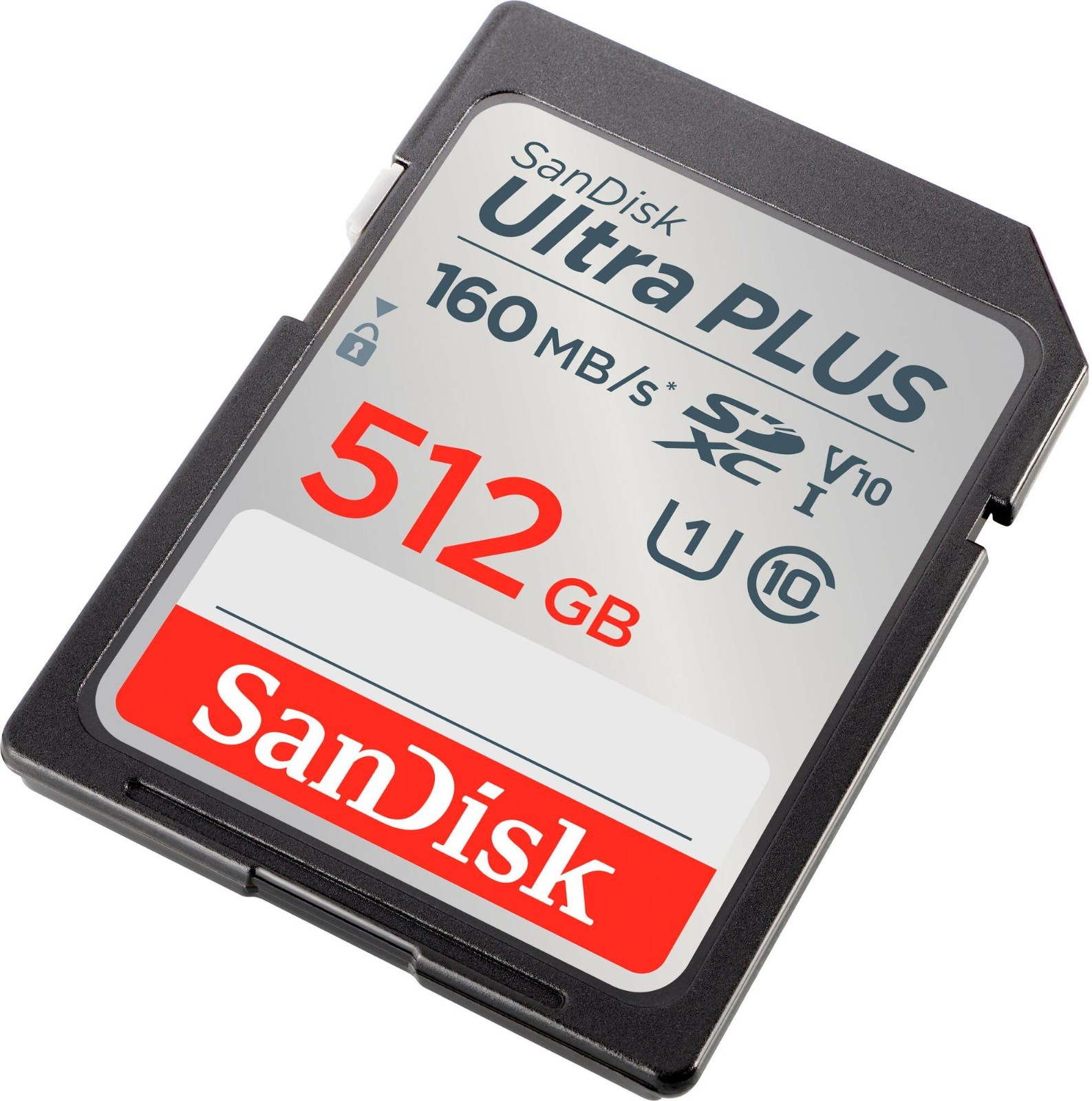 SanDisk – Ultra PLUS 512GB SDXC UHS-I Memory Card