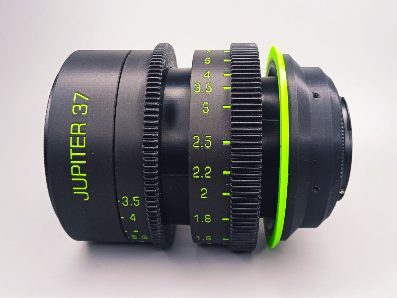 Rehouse ANAMORPHIC Jupiter-37 3.5/135 Cine Mod Vintage Lens Canon EF mount 💙💛