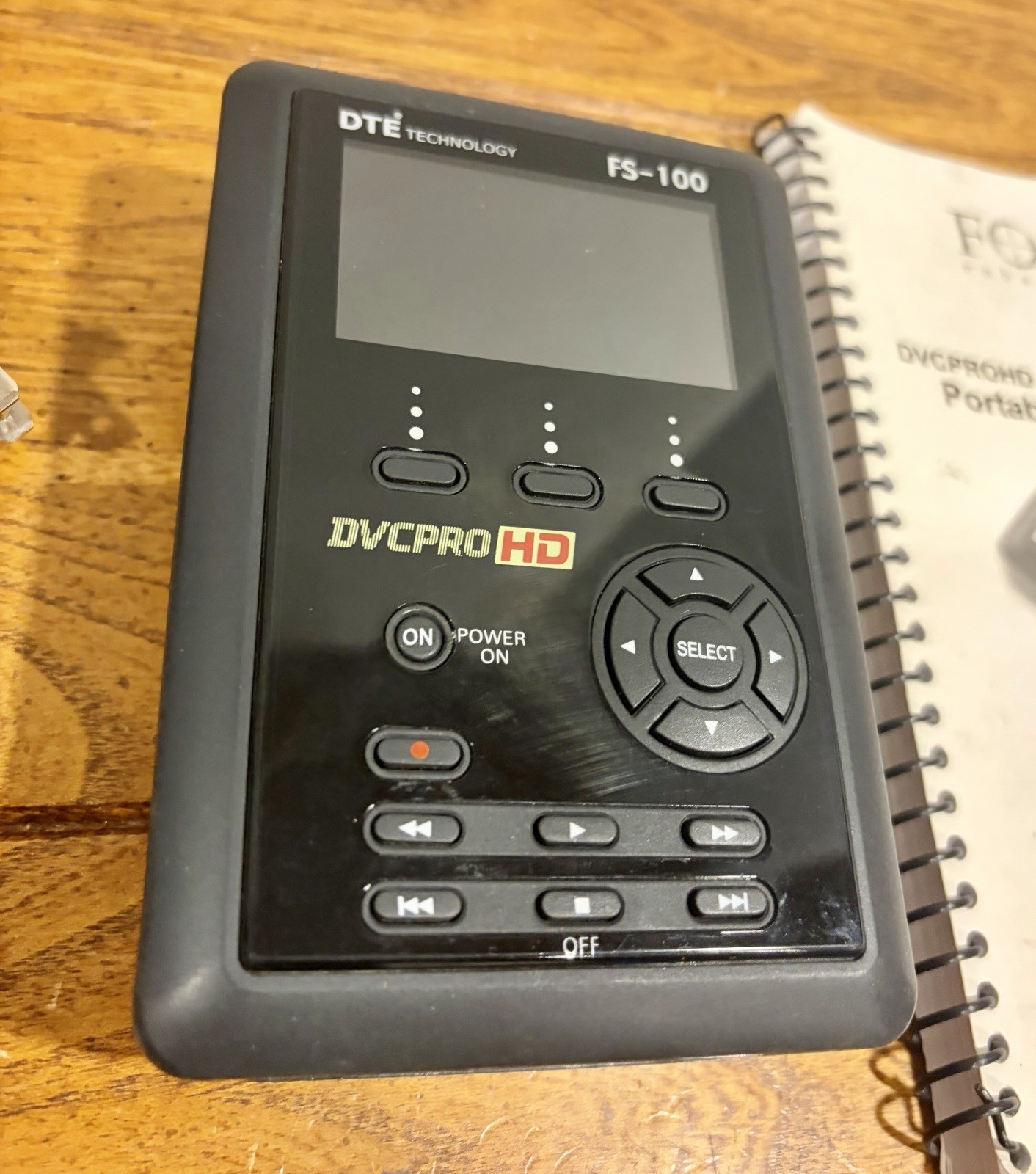 Focus Enhancements FS-100 Potable DTE recorder, Tested, Great