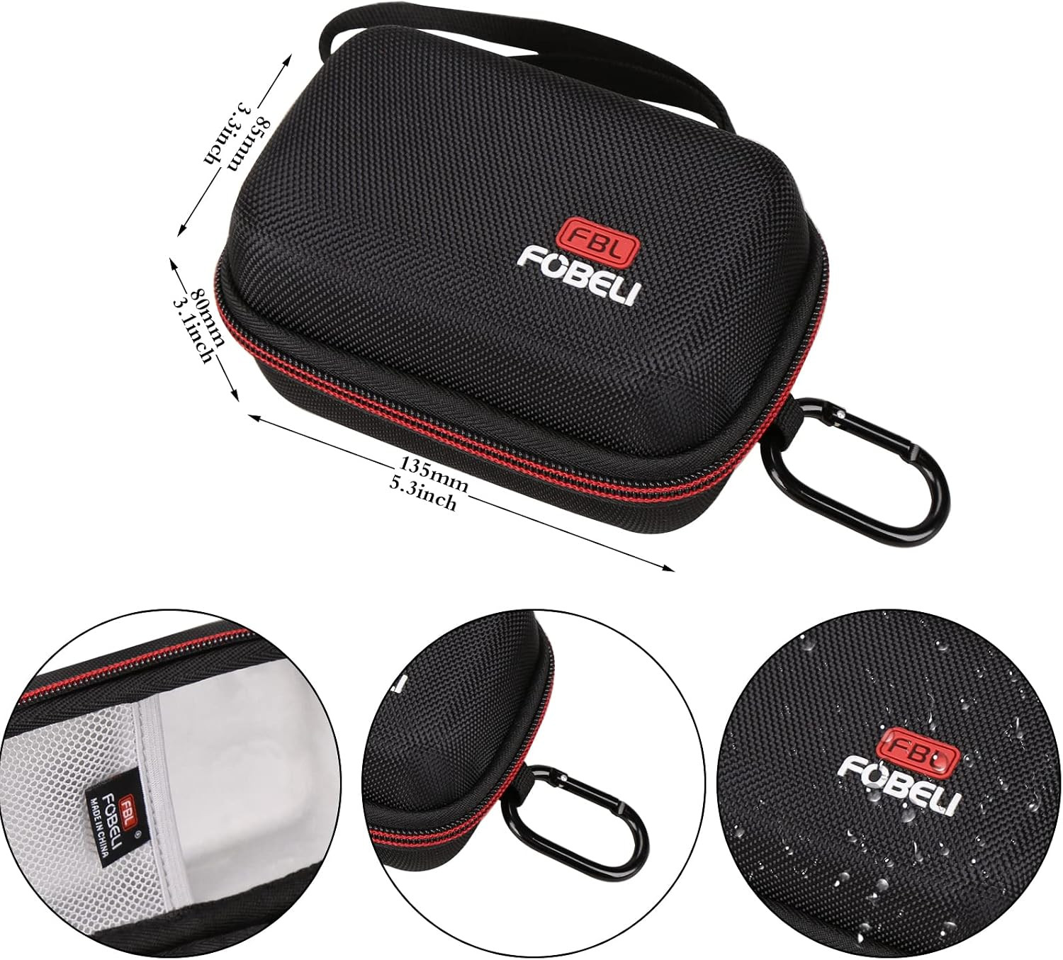 EVA Hard Travel Carrying Case for Canon Powershot SX740/ SX730/ SX720/ SX620/ G7