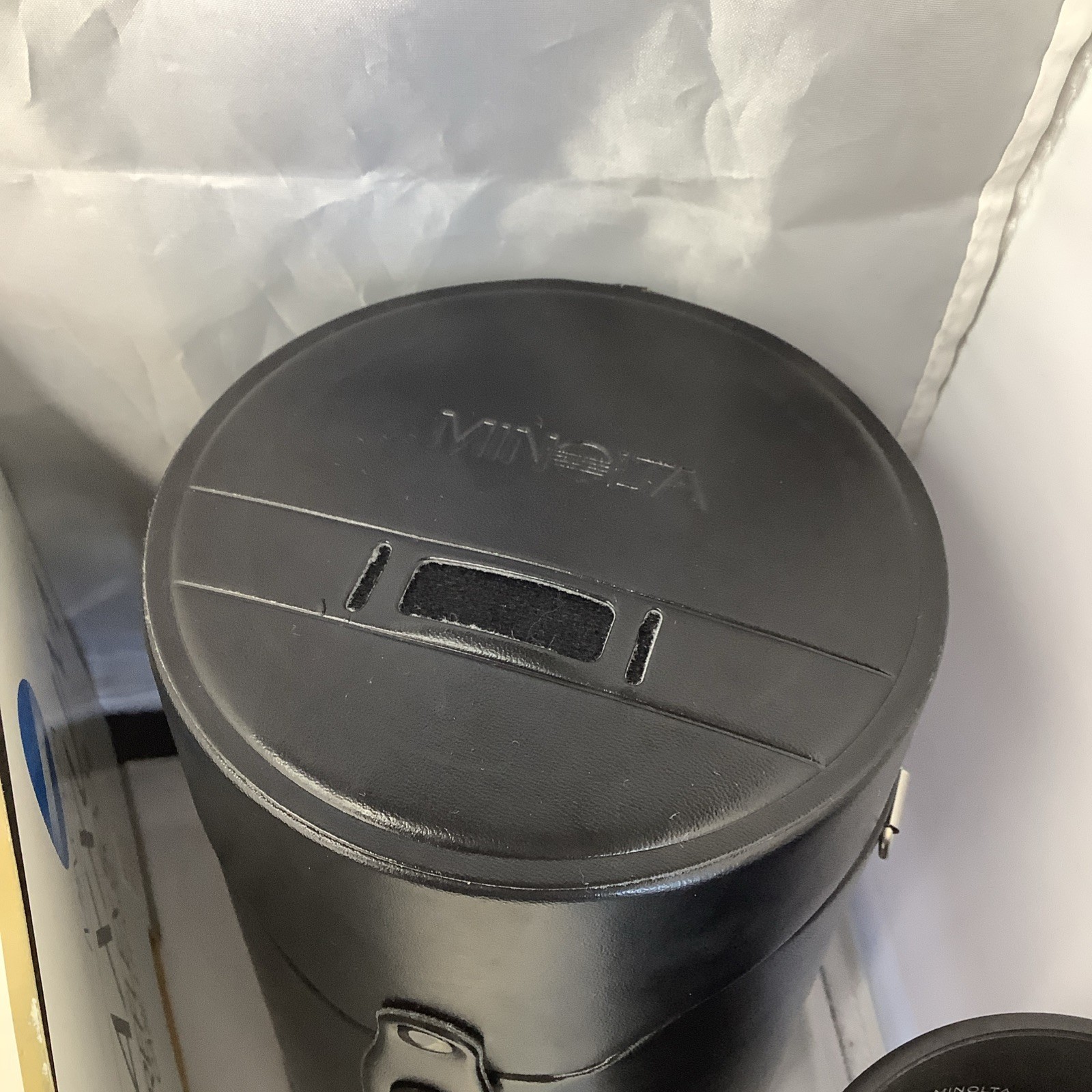 Minolta Maxxum AF Reflex 500mm f/8 Mirror w/ Case And Box And All Paperwork