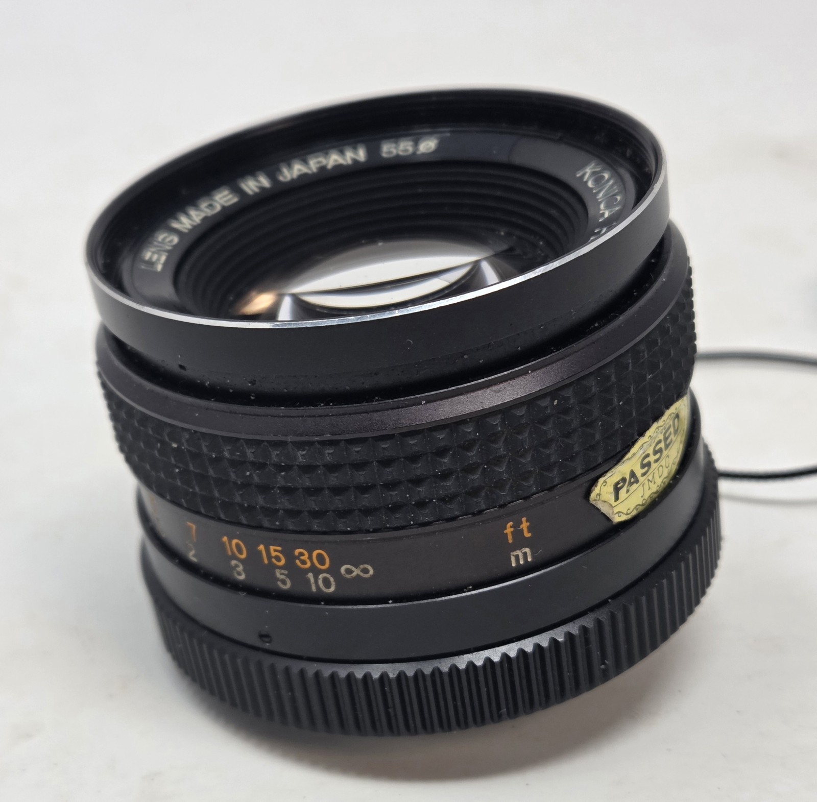 Konica Hexanon AR 50mm f/1.7 AE Lens Konica AR Mount w/ Cap Japan Vintage