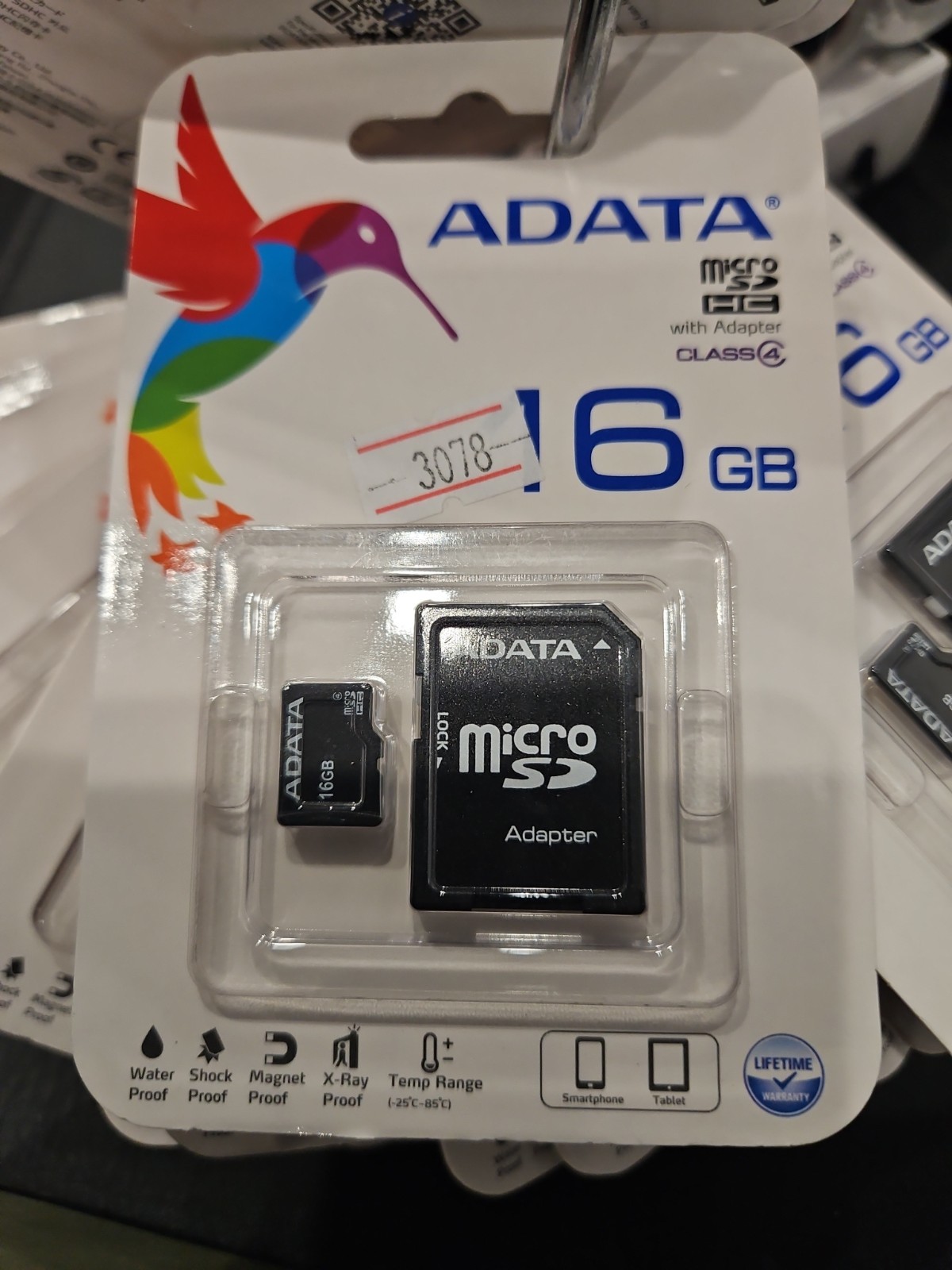 ADATA 16 GB MicroSDHC Card – OEM – (C10-P051)