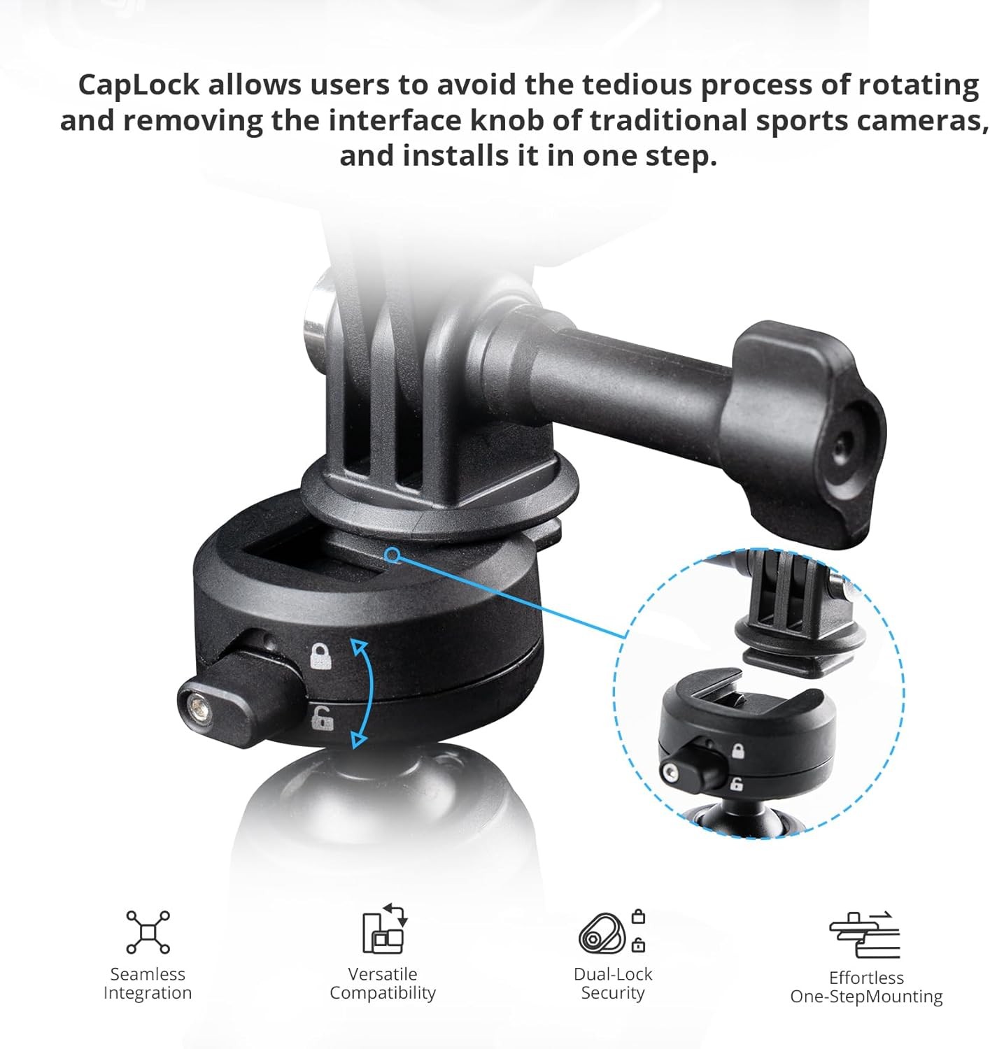 Camera Suction Cup Car Mount for DJI Osmo Action 6 Pocket 3 GoPro 12 Insta360 X5