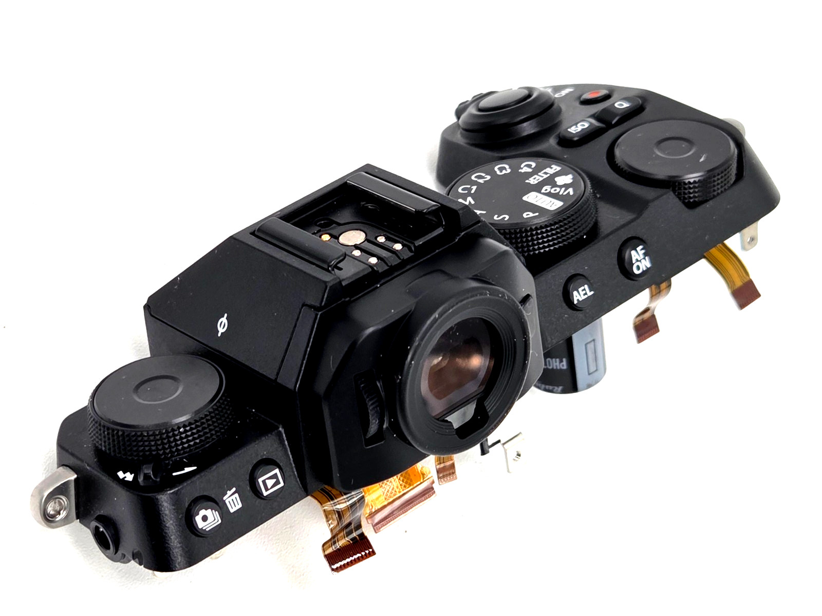 New OEM FUJIfilm ENTIRE TOP ASSEMBLY viewfinder, Mode dials, circuits XS20 X-S20