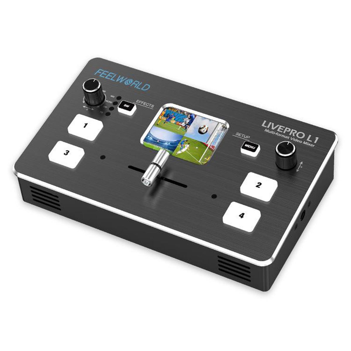 Feelworld LIVEPRO L1 Multi-Format Video Mixer Switcher w/4x HDMI Inputs