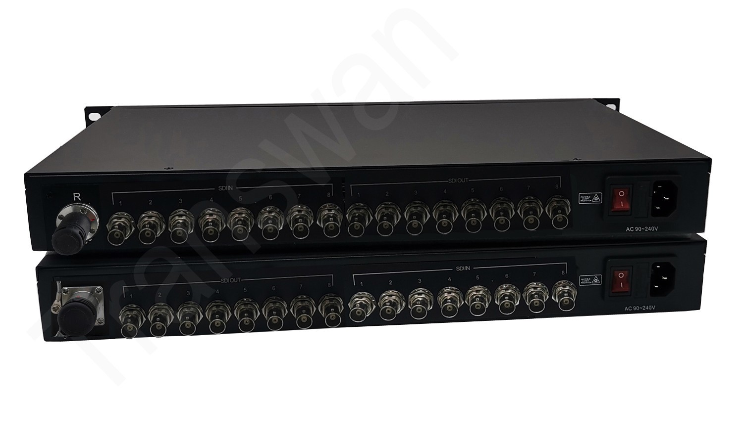 8/16 Ch 3G-SDI Fiber Extender Transmit 1080P SDI Over 1 SM Fiber to 10 Km