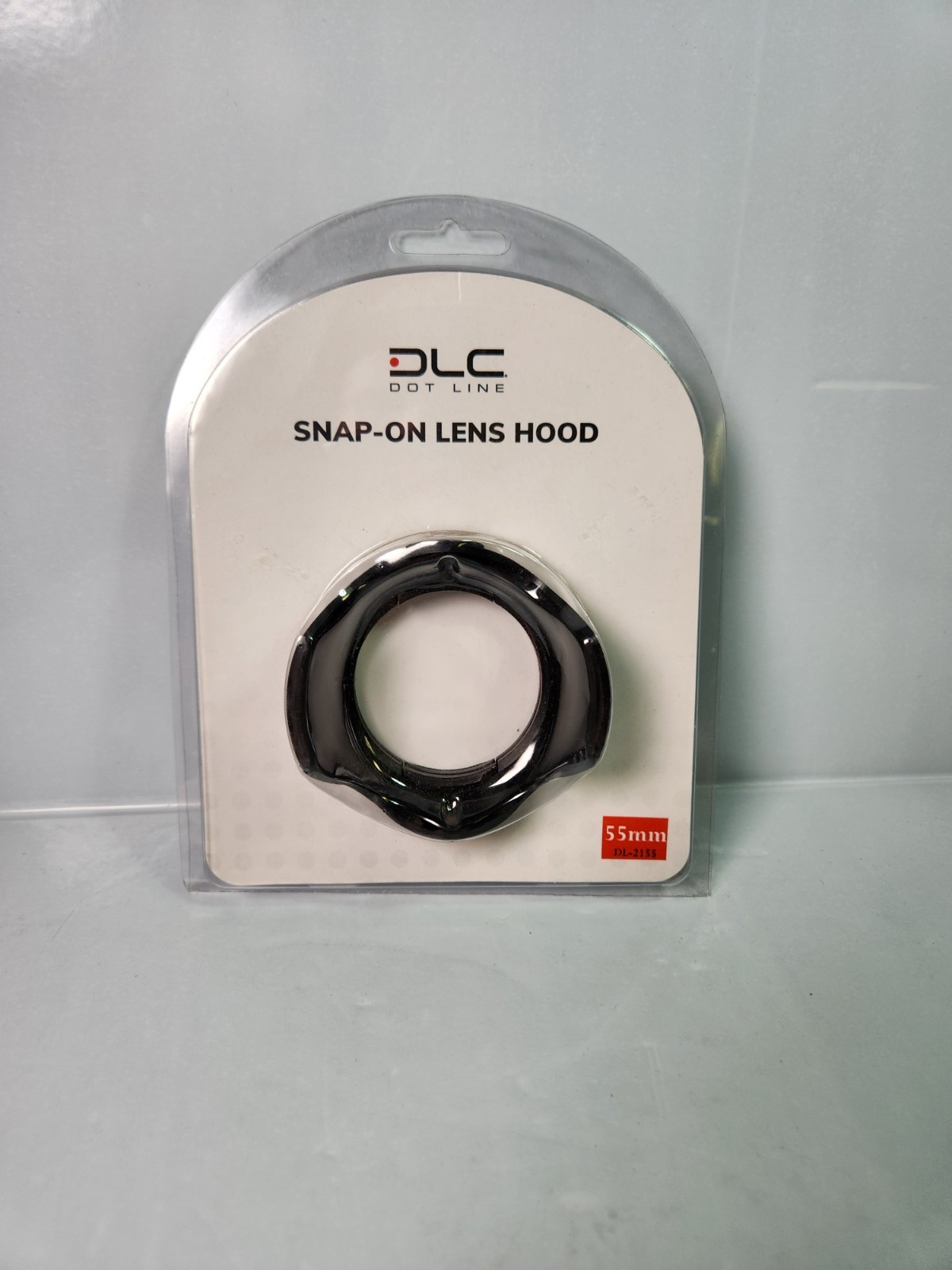 55mm Snap-On Dot Line DLC Snap-On Tulip Plastic Lens Hood NEW