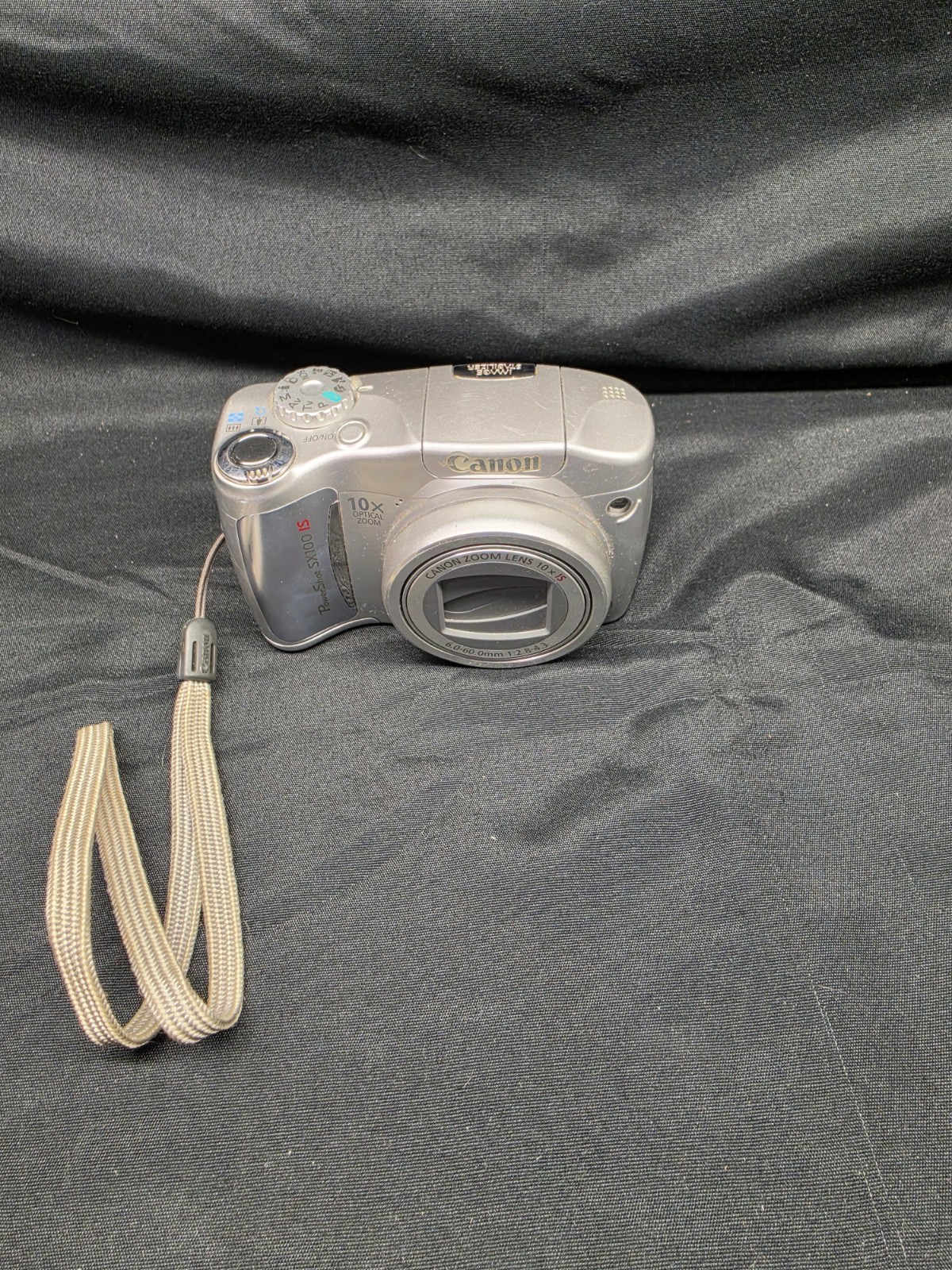 Canon PowerShot SX100 IS 8.0MP Digital Camera – Black