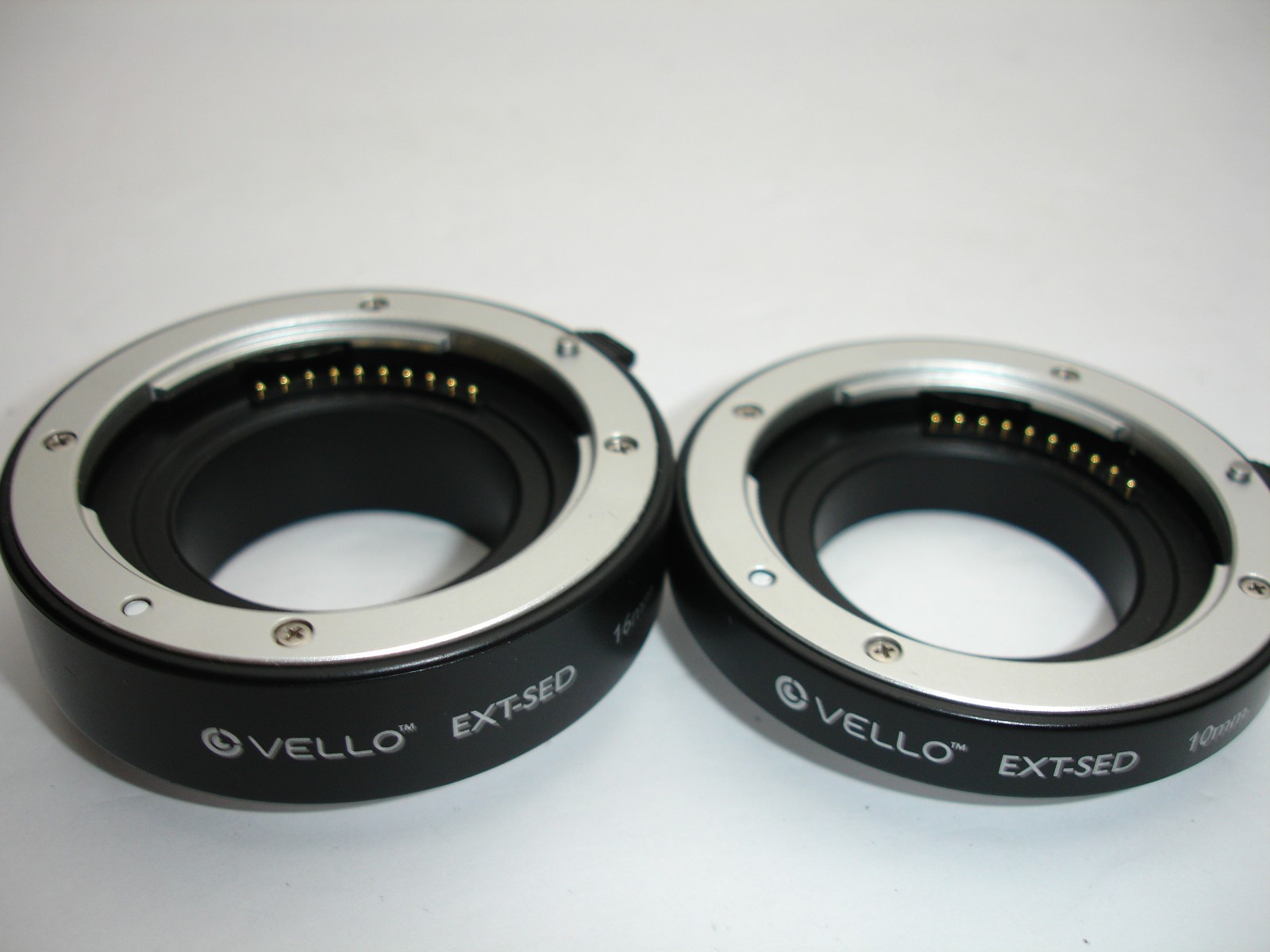 VELLO EXT-SFED Auto Focus Macro Extension Tube Adapter Rings for Sony E-Mount