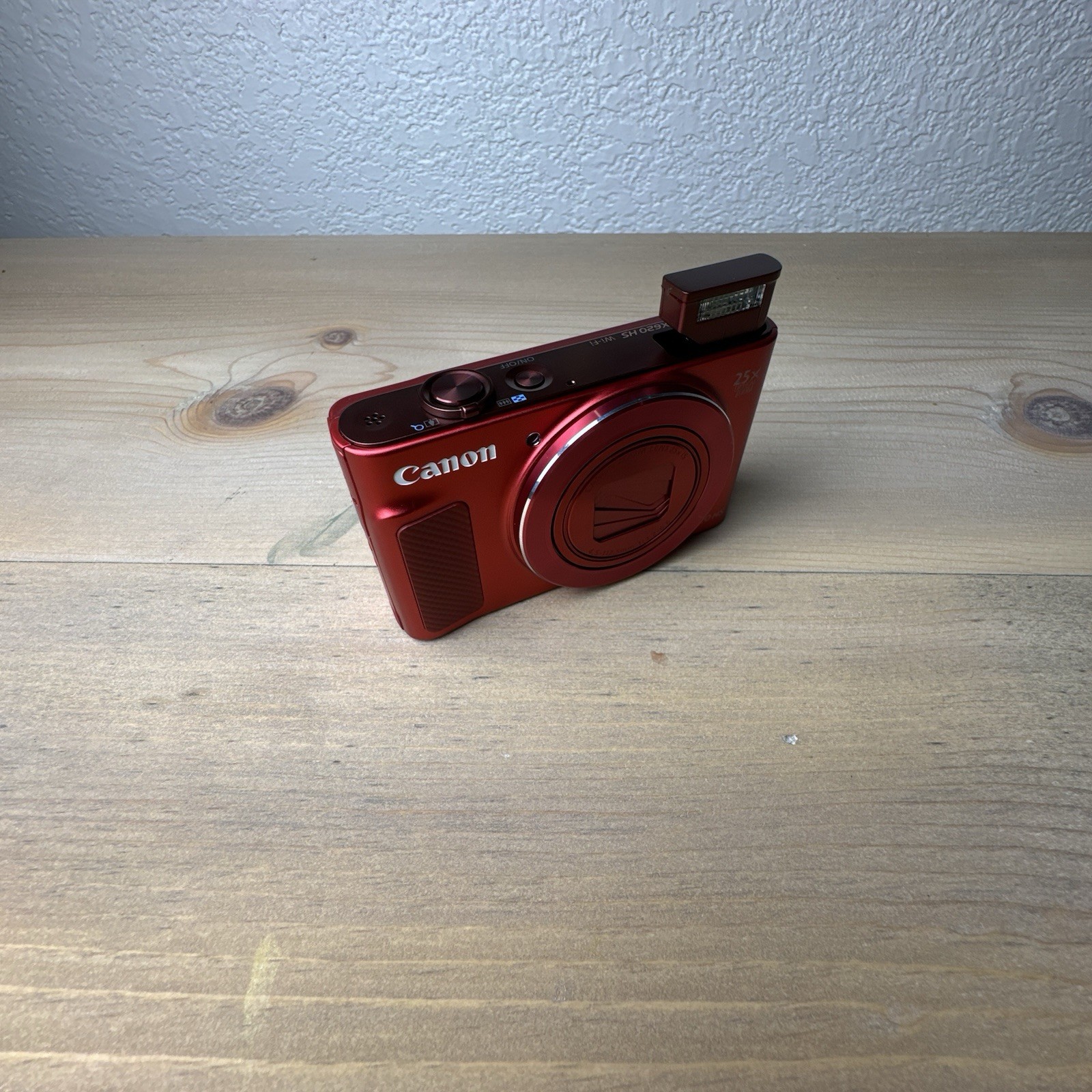 Canon PowerShot SX620 HS Red Camera 20.2MP 25x Wi-Fi 3″ LCD Charger 16gb Sd