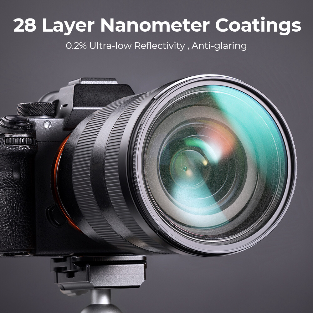 K&F Concept 37-95mm Black Mist Soft Diffusion Filter 1/8 1/4 1/2 1 Slim Nano K/X