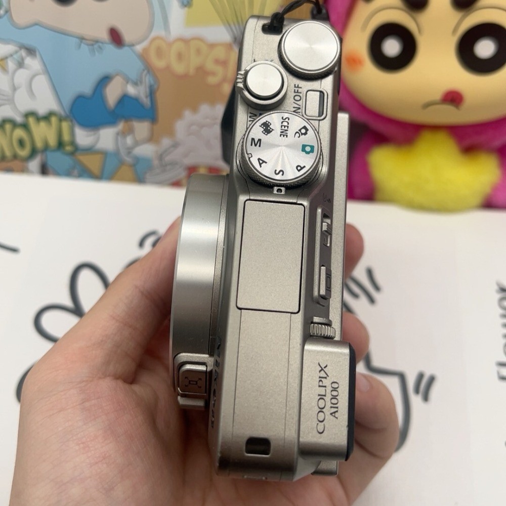 Nikon COOLPIX A1000 Digital Camera 16MP 35x Optical Zoom Silver Bluetooth&Wi-Fi