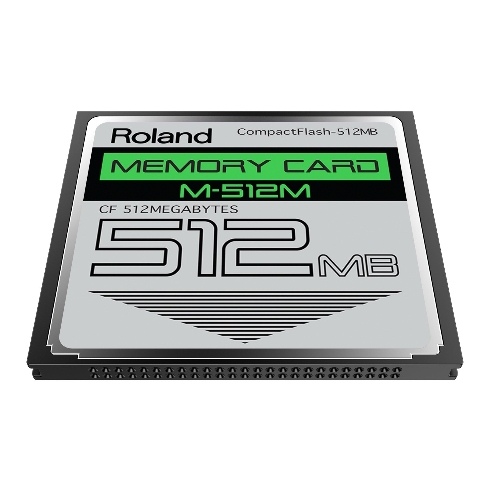 Roland 512MB CF CompactFlash Memory Card for SPD-S, SP-606 TD-20 Verified M-512M